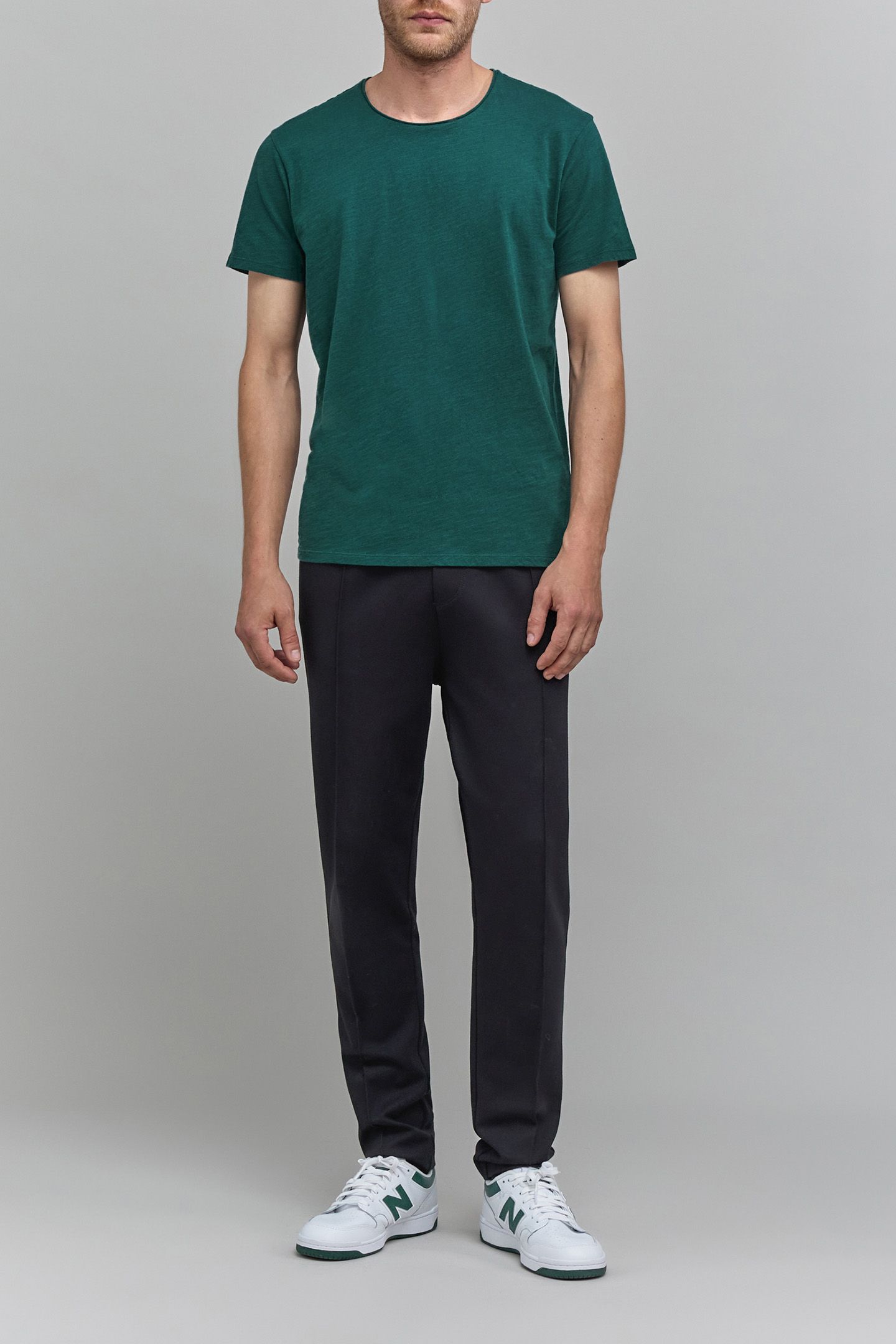 FIR ORGANIC COTTON ESSENTIAL ROUND-NECK T-SHIRT 2