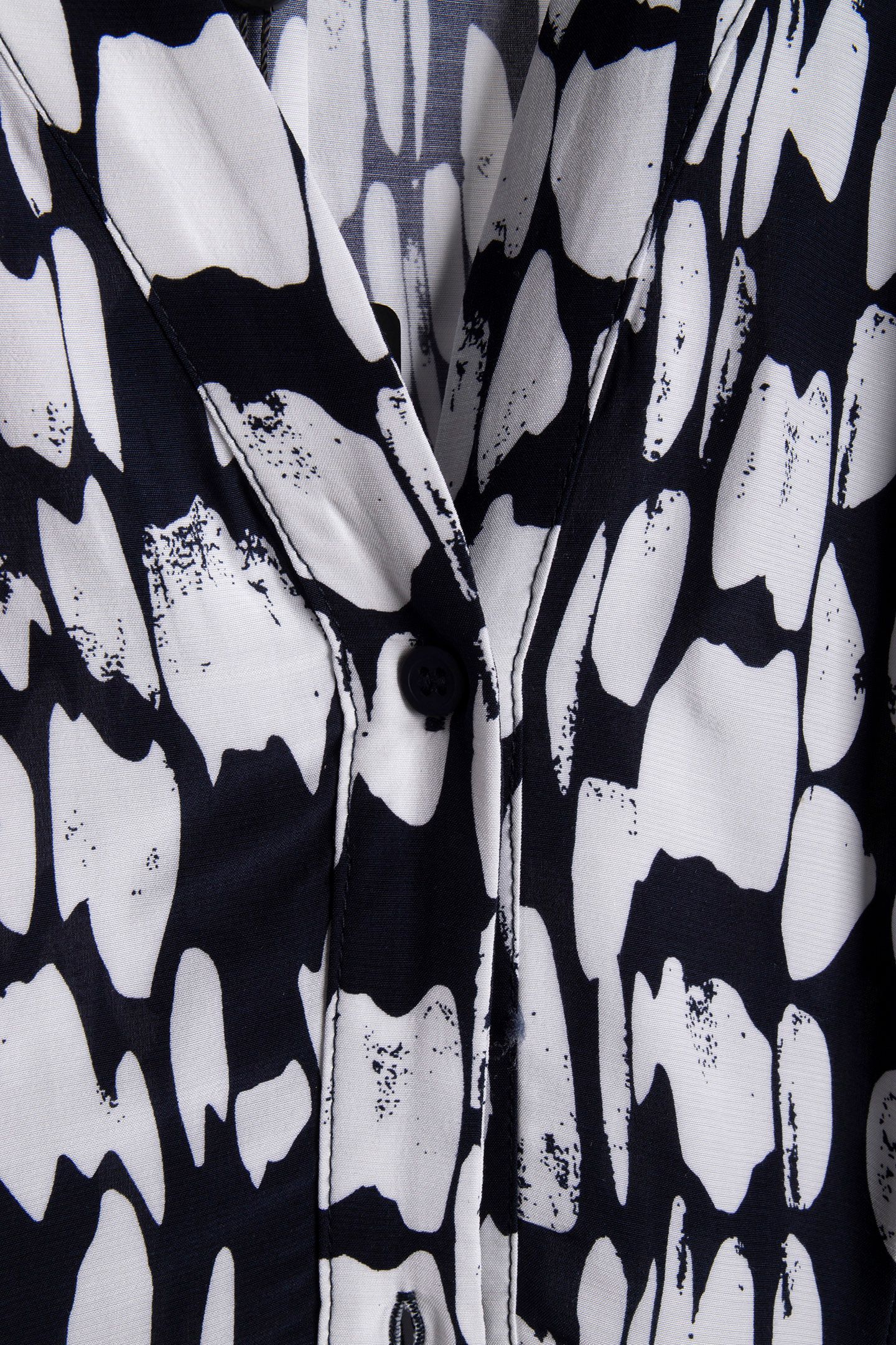 ISLANNA CREPE SS MIDI DRESS MARINE/WHITE 5