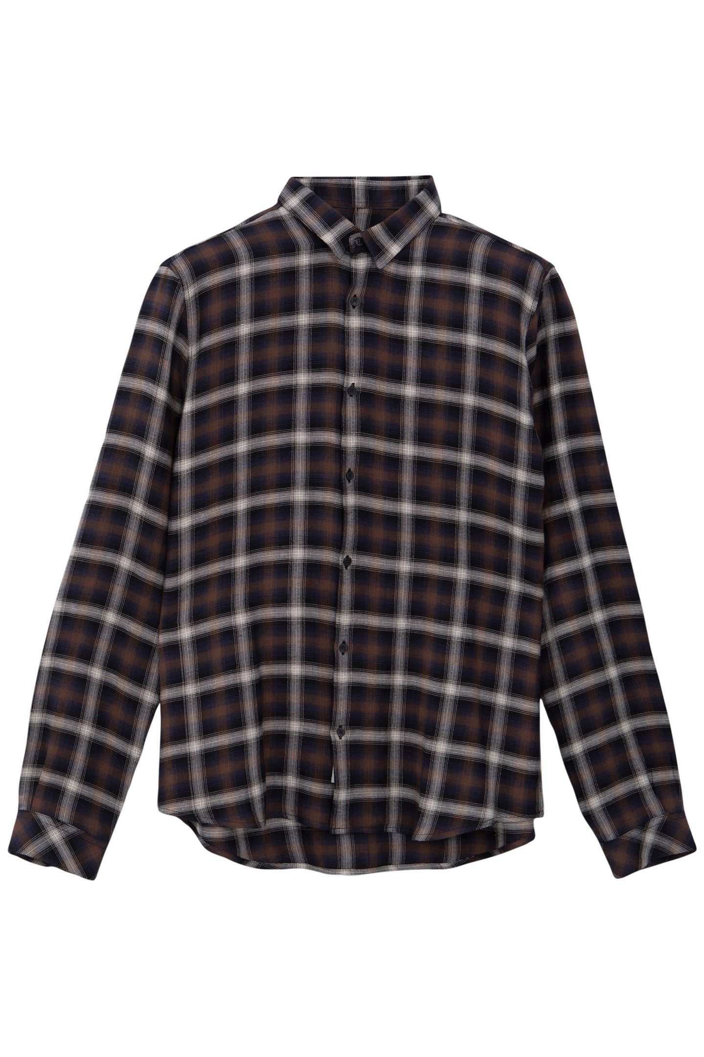 REGULAR CHOCOLATE PLAID SHIRT 4