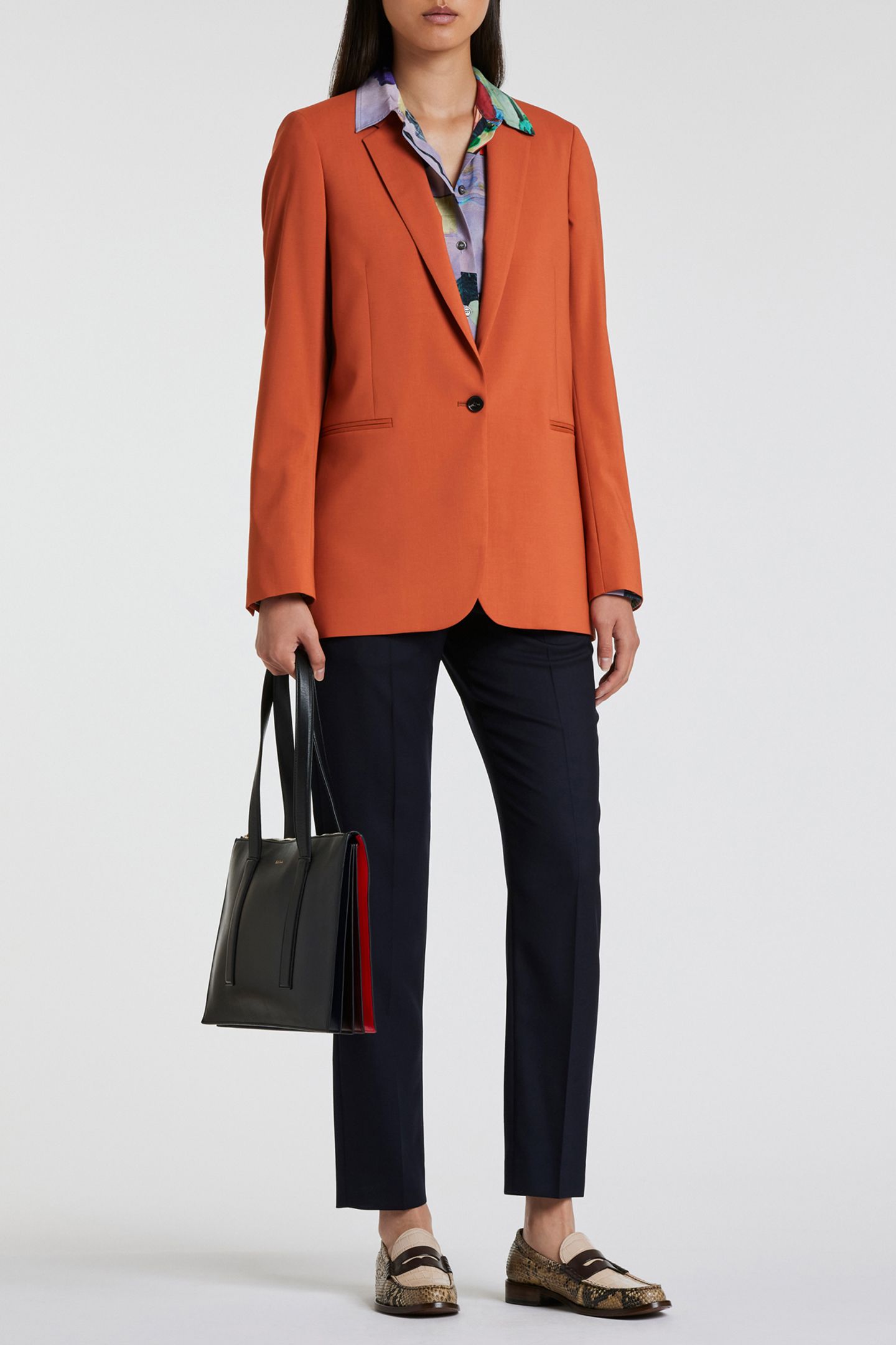 WOMENS JACKET DARK ORANGE 3