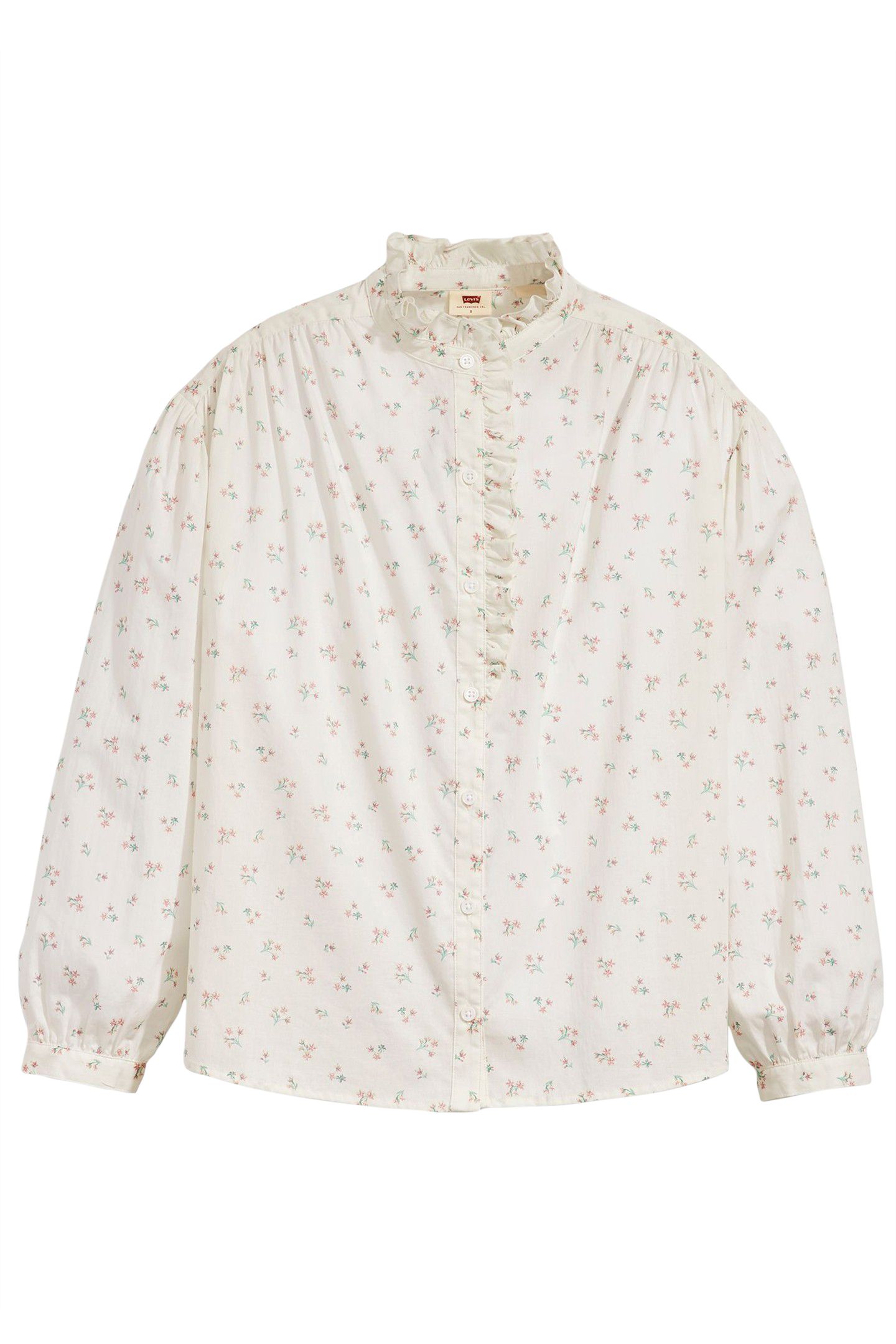 KARLY BLOUSE LYKKE FLORAL SUNNY CREAM 3