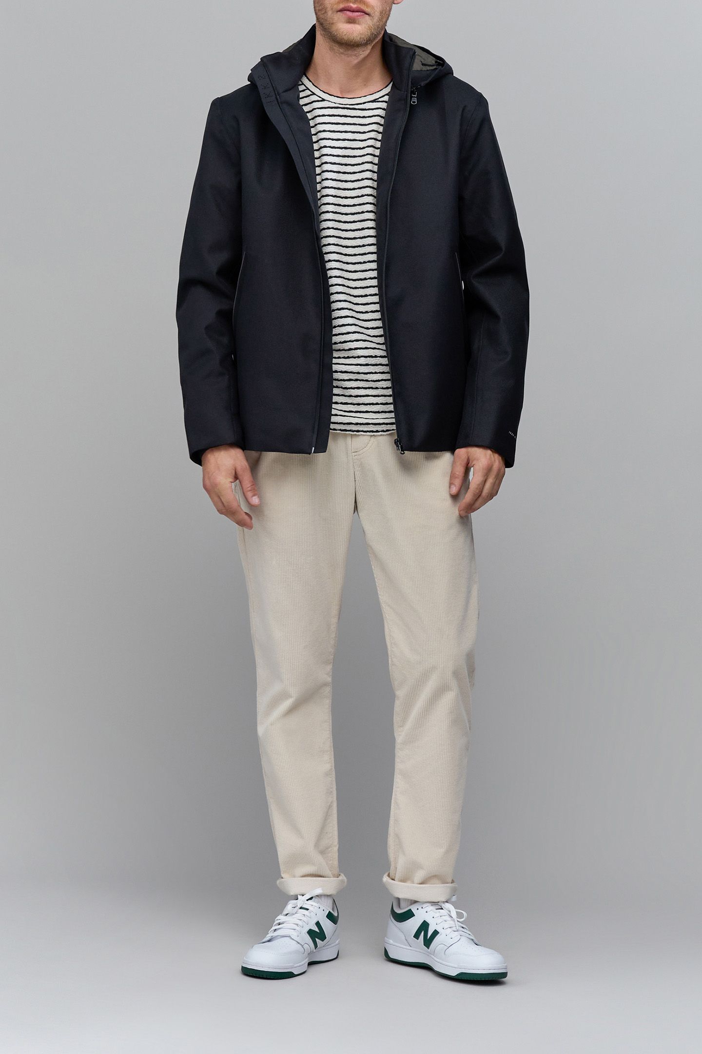 LONG-SLEEVED TERRY CLOTH SAILOR T-SHIRT 5