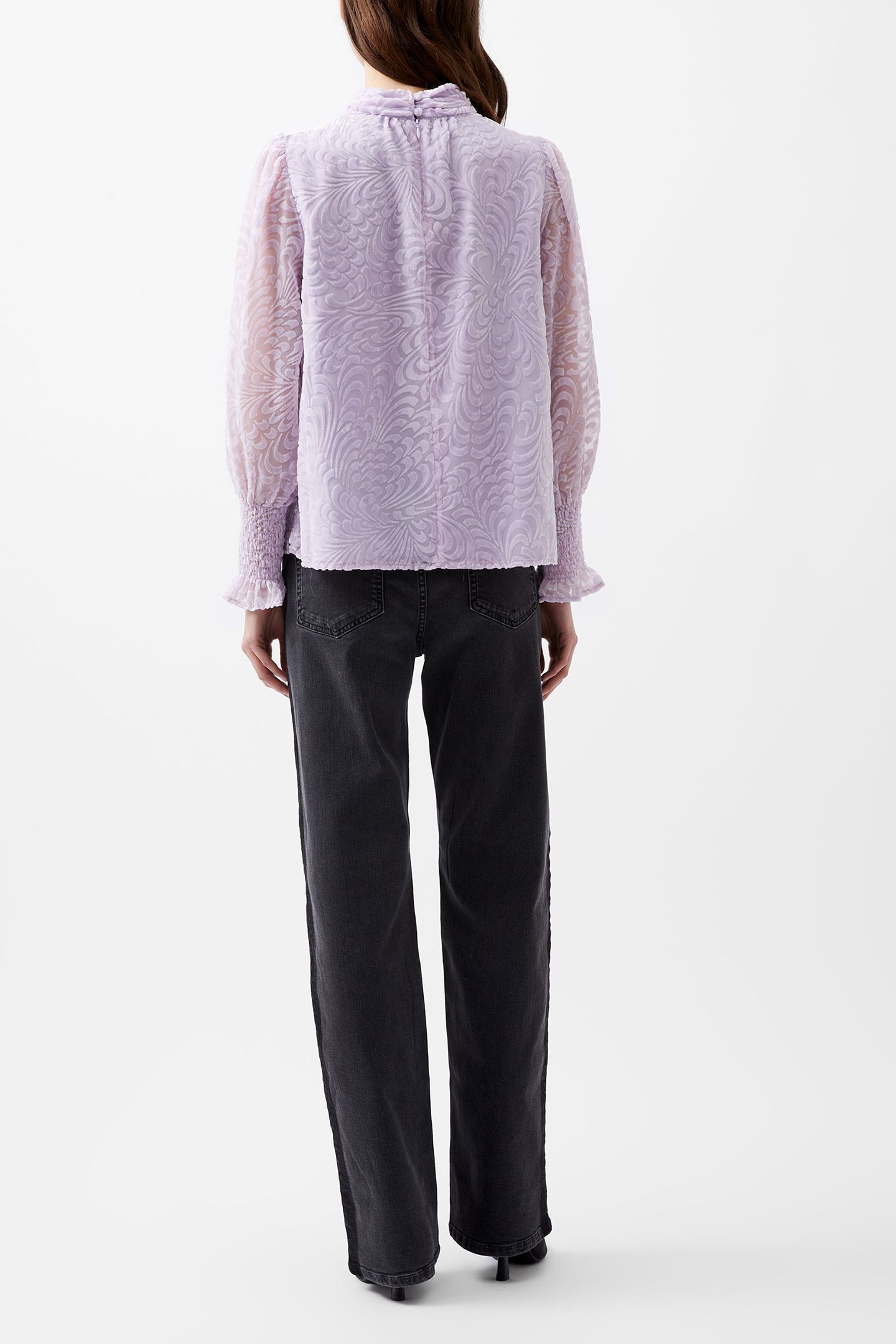 DIA DEVORE LS HIGH NK TOP ORCHID PETAL 2
