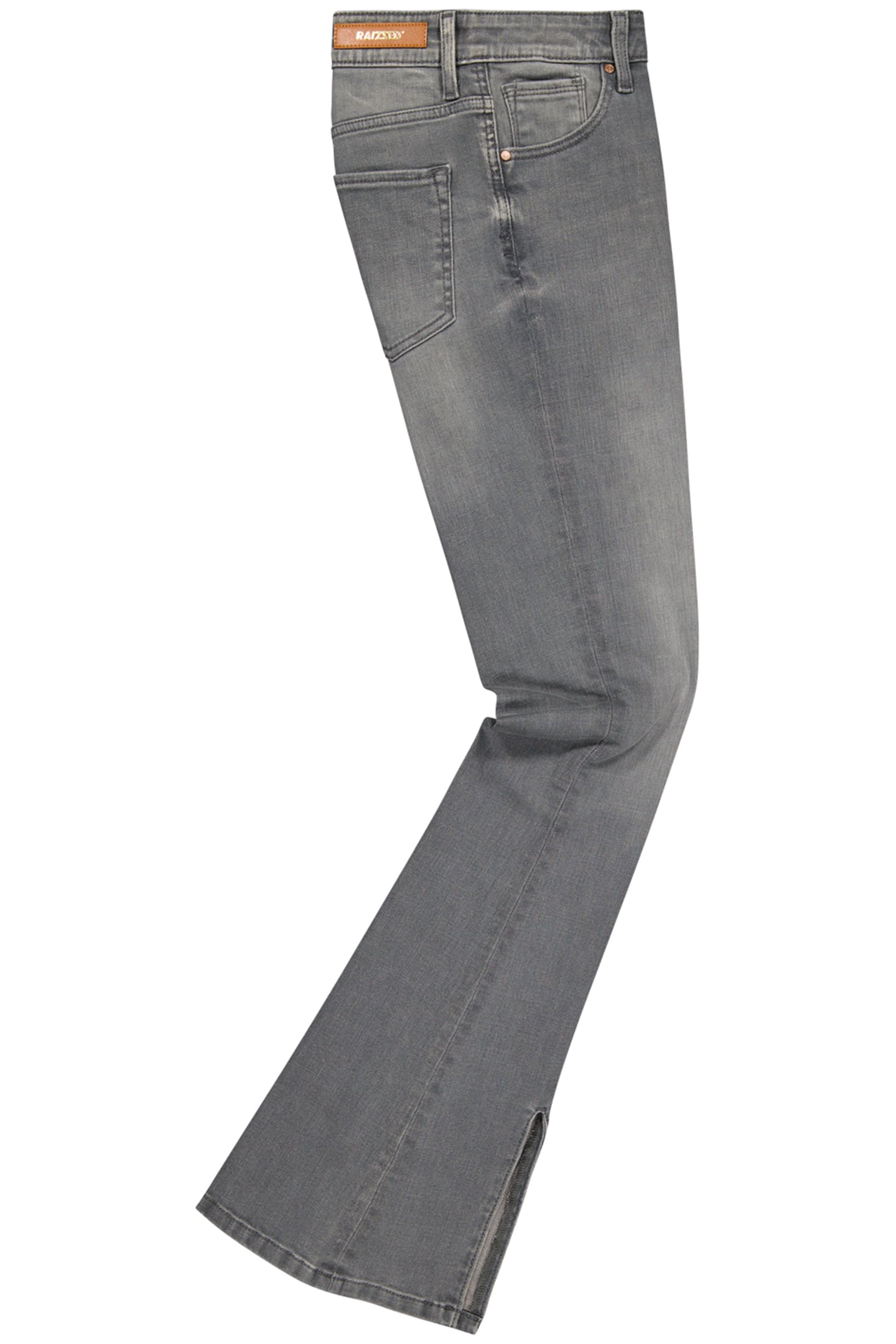 SUNRISE SPLIT JEANS MID GREY STONE 6