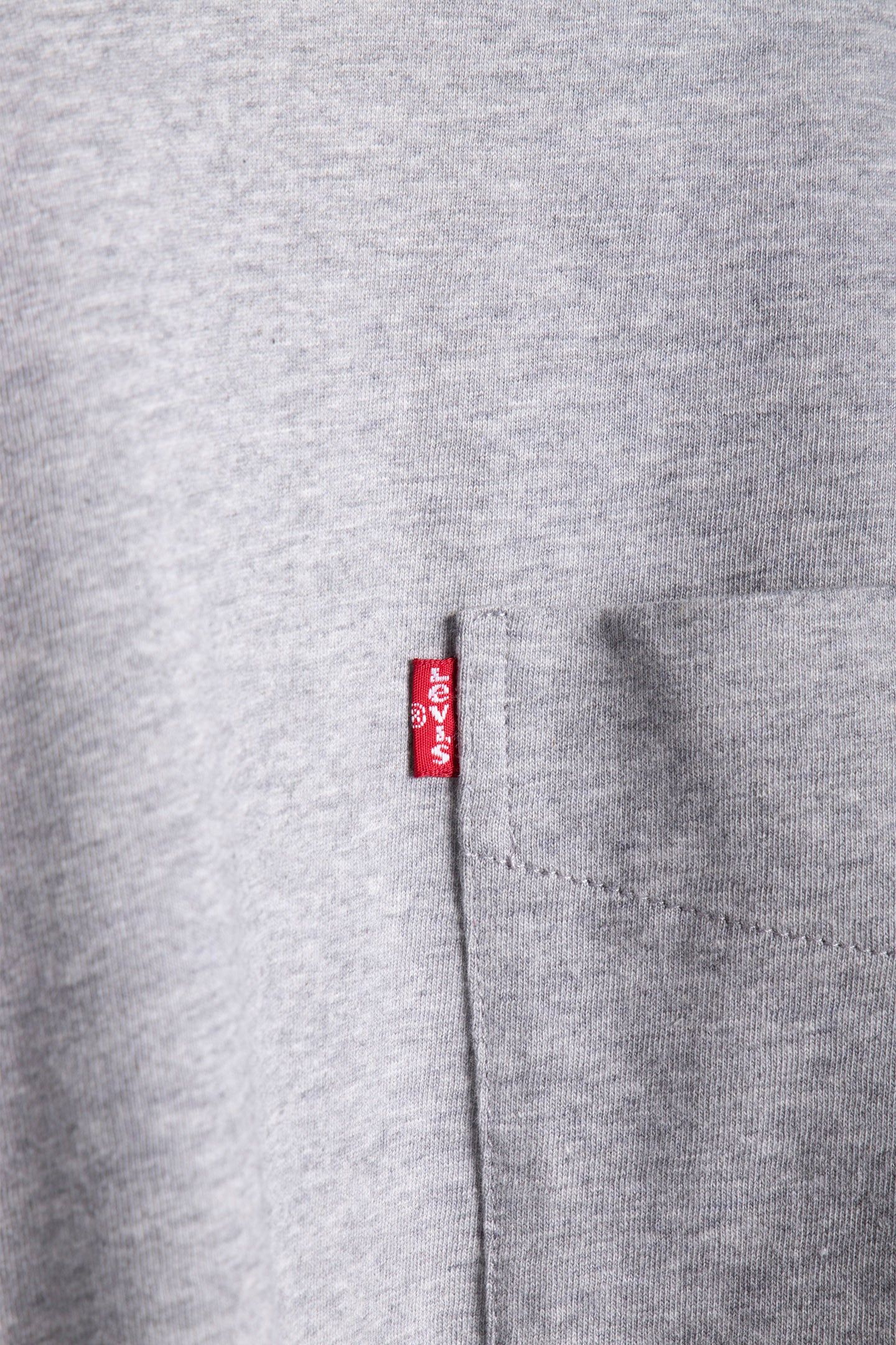 LSESS CLASSIC POCKET TEE MID TONE GREY 4