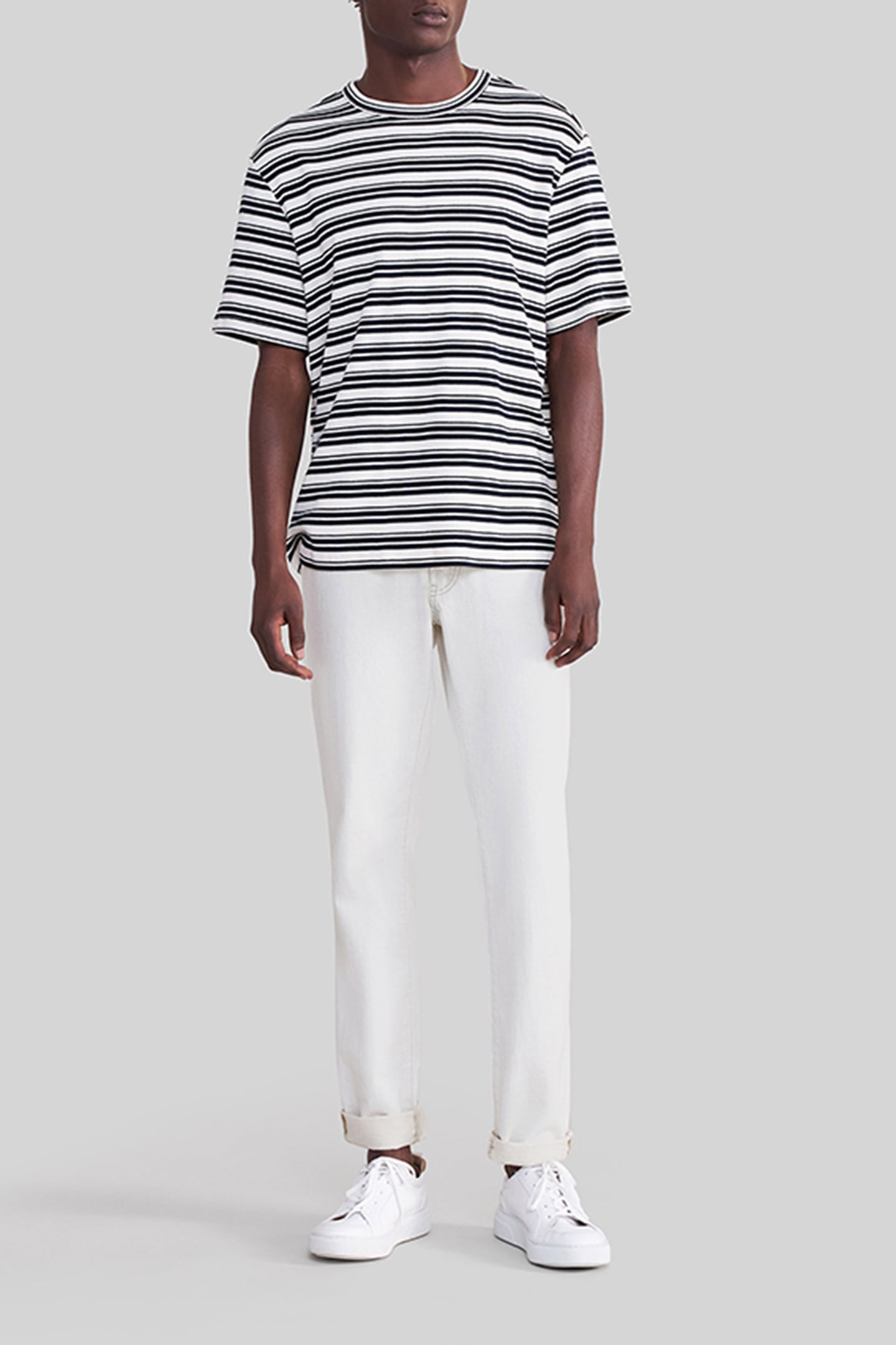 CHALK WATERLESS JIMI SLIM JEANS 4