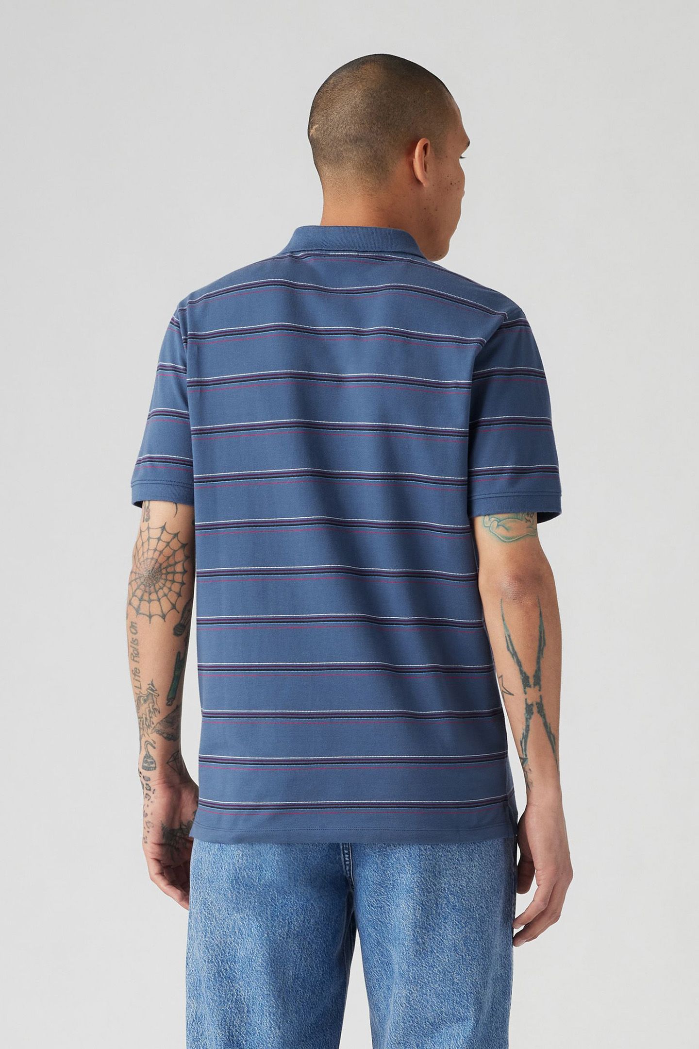 SLIM HOUSEMARK POLO ELLIOT STRIPE SARGAS 2