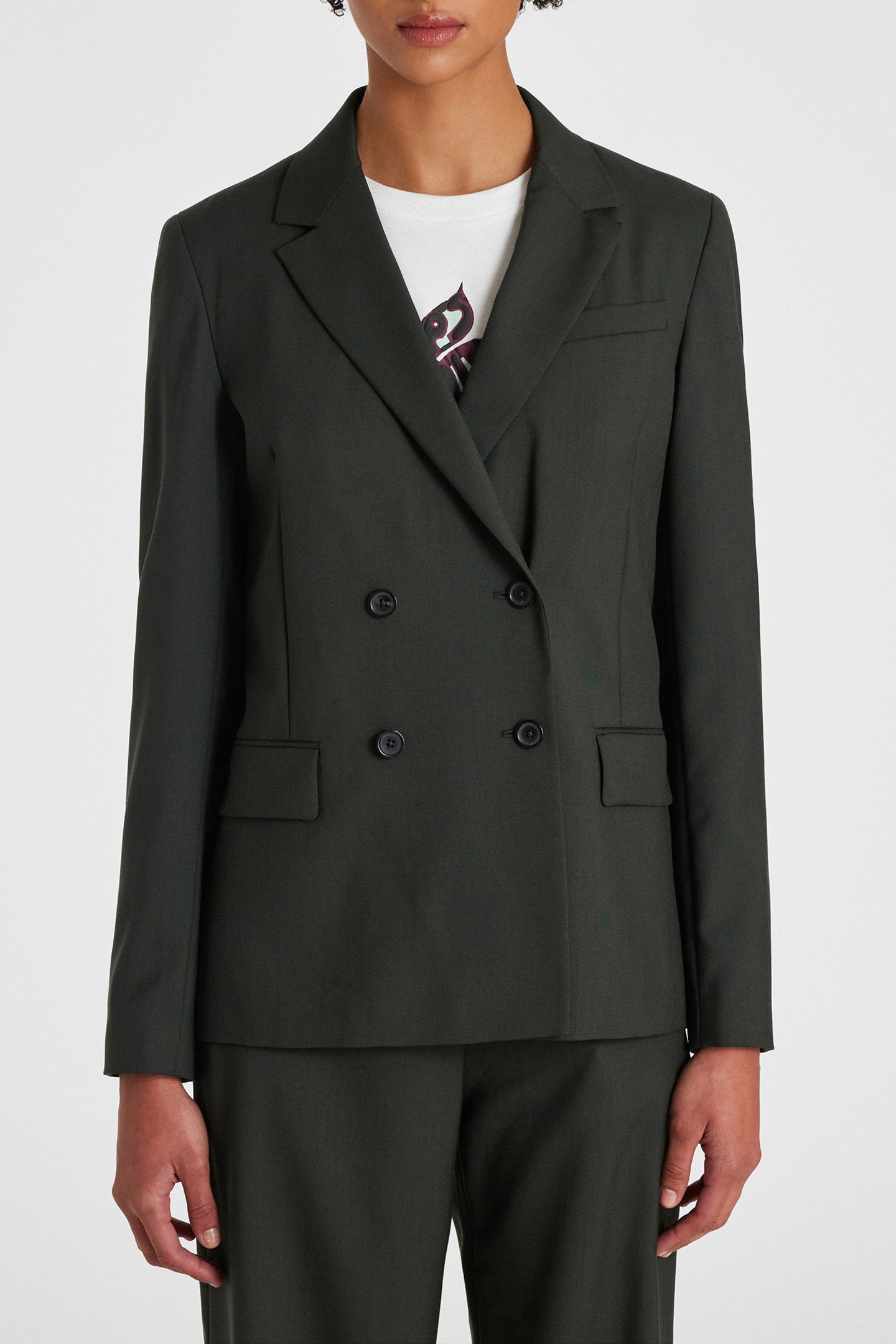 WOMENS JACKET VERY DARK GREEN 1