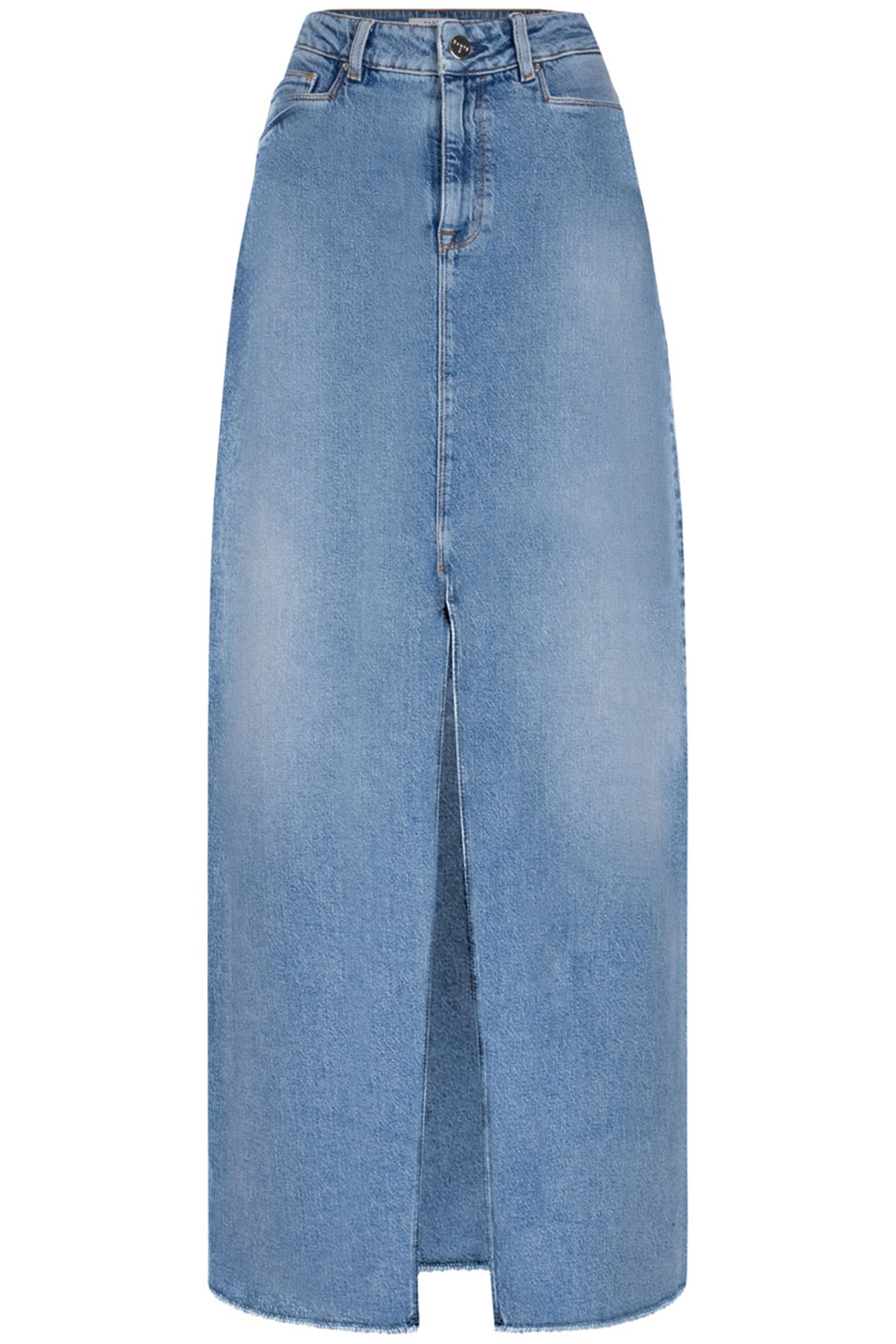 FERAL DENIM MAXI SKIRT WASHED BLUE 3