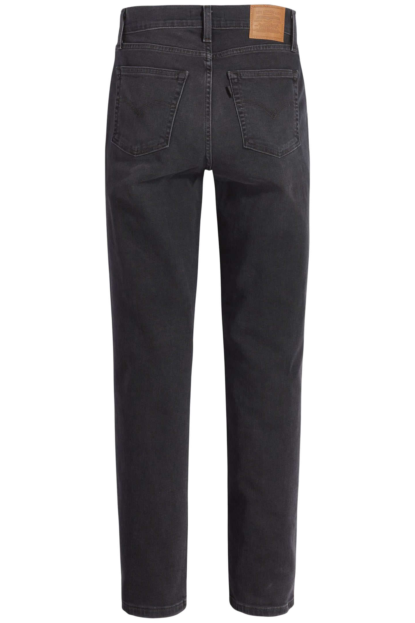 724 HIGH RISE STRAIGHT BLACK WORN IN 5