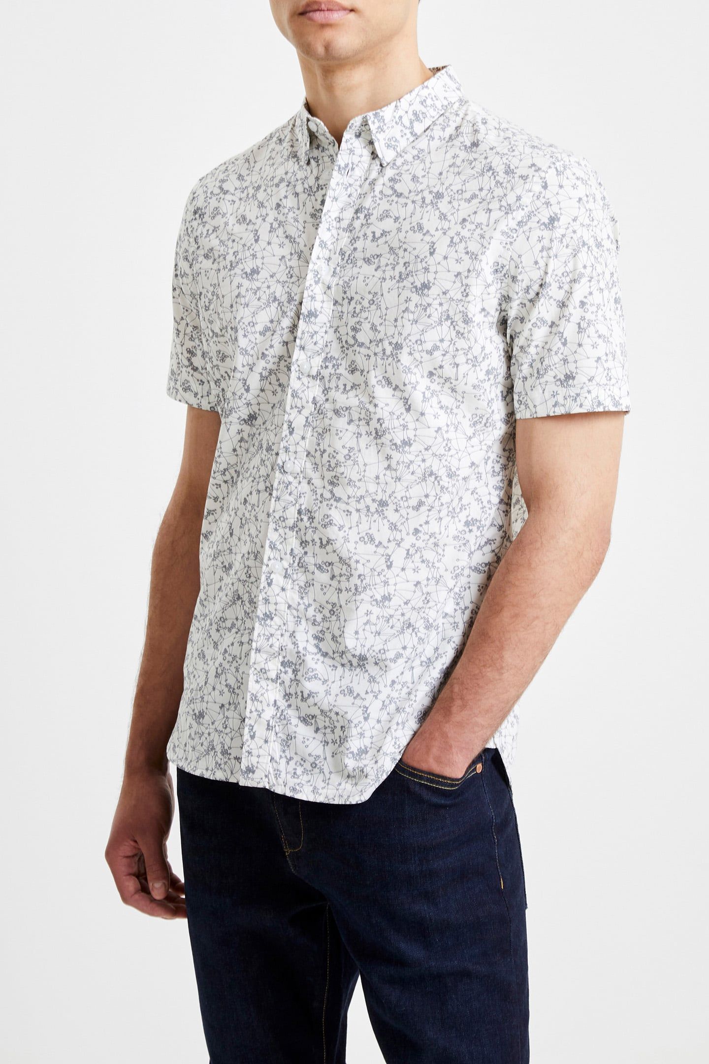 FLORAL SS LGT GEO FLORAL 1