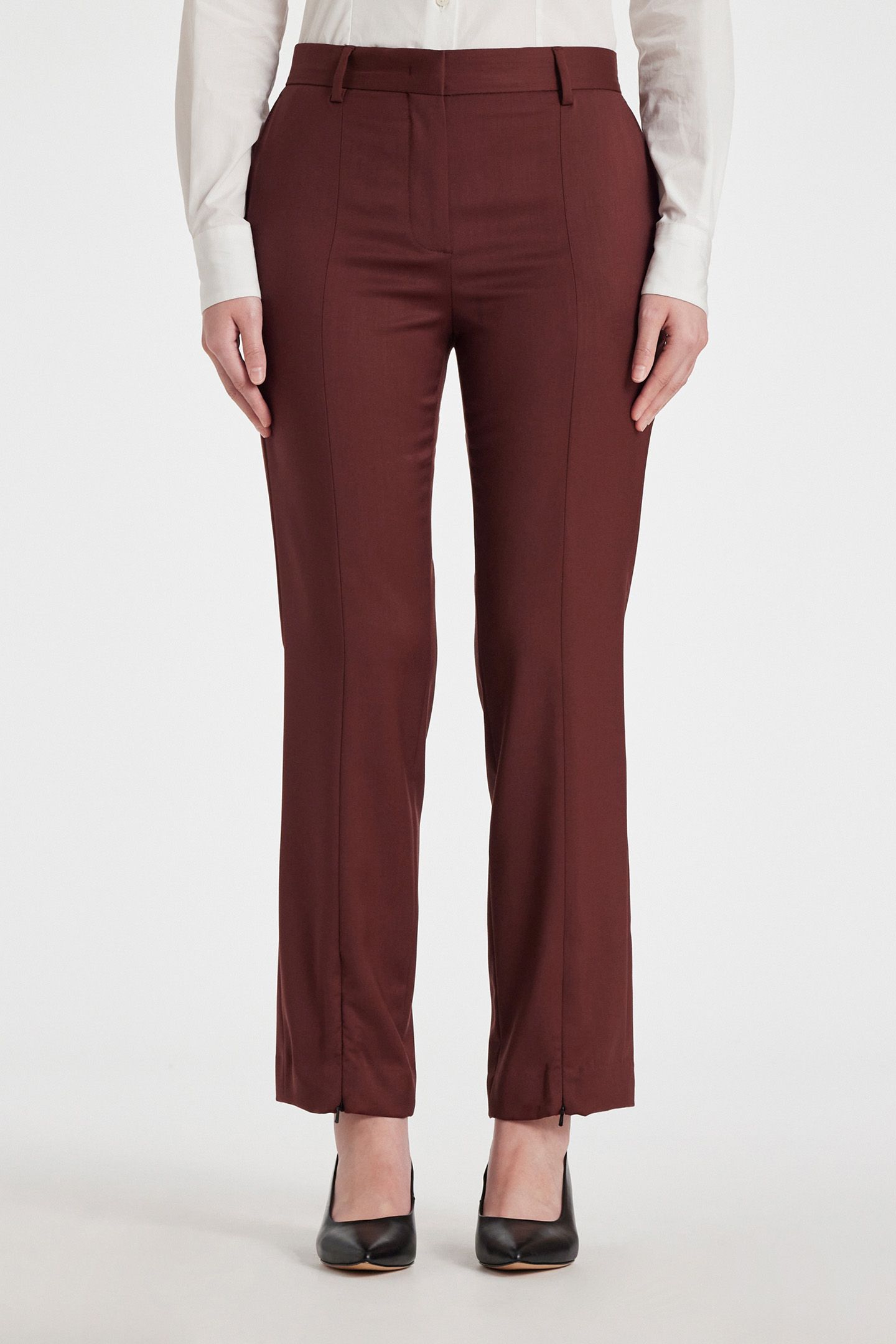 TROUSERS BURGUNDY/BORDE 1