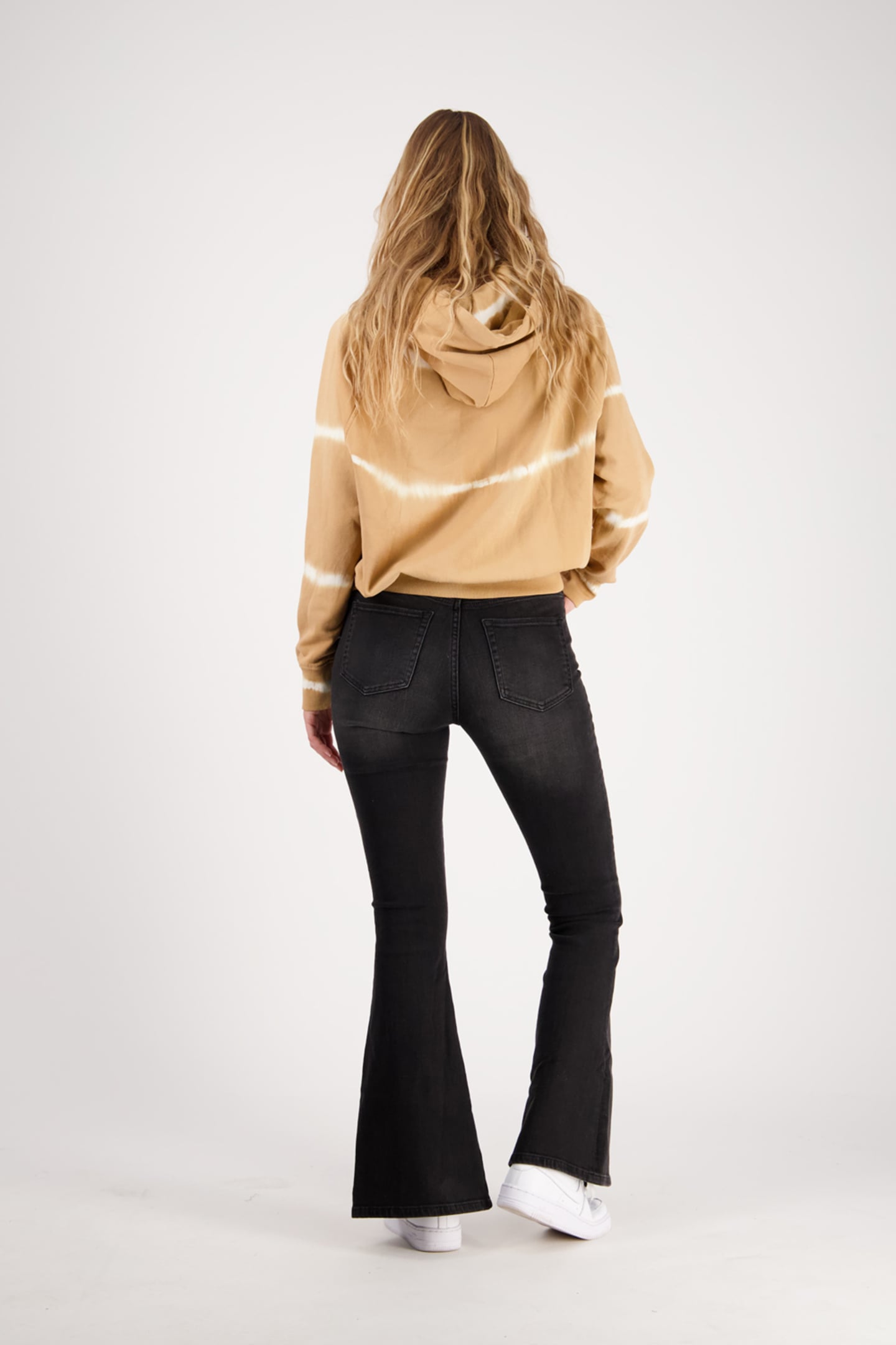 SUNRISE SLIT JEANS BLACK STONE 4