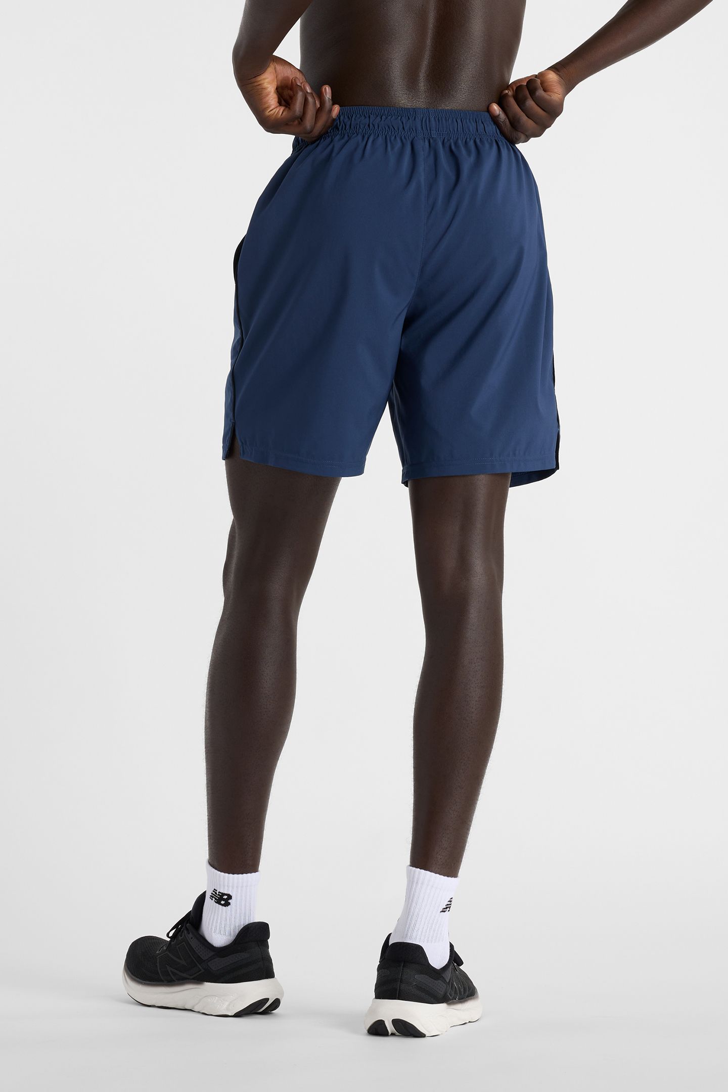 SWEAT SHORTS IN NAVY 2