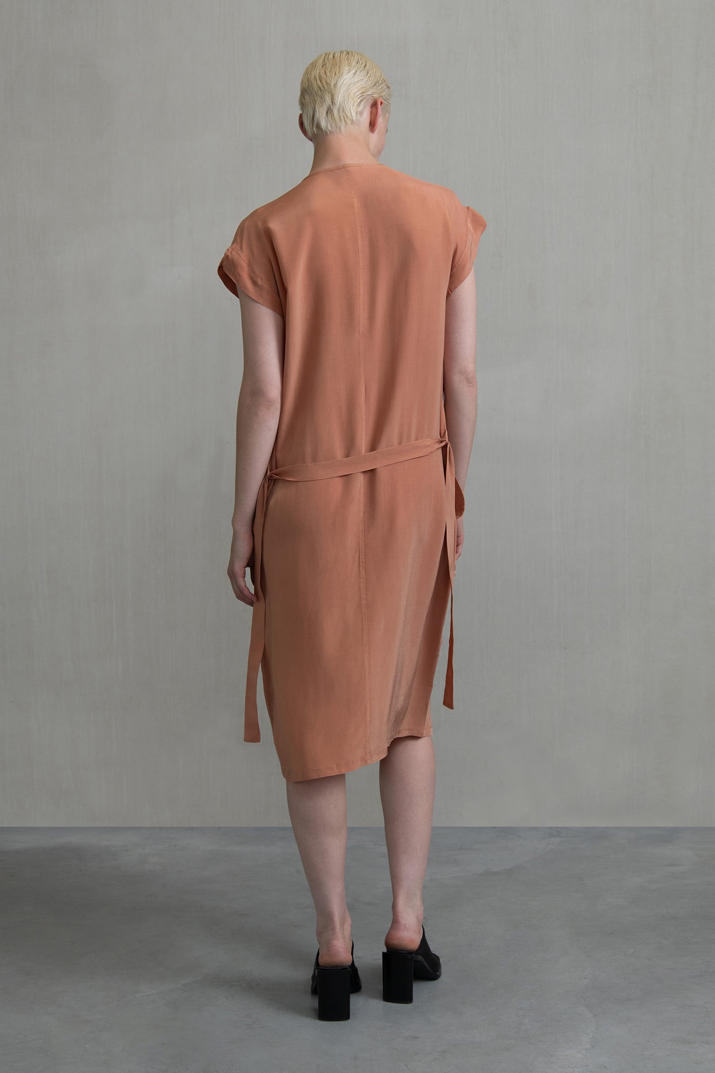 DELLA D DRESS RUST 2