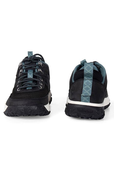 GREENSTRIDE MOTION 6 LOW LACE UP SNEAKER BLACK NUBUCK WITH W 2