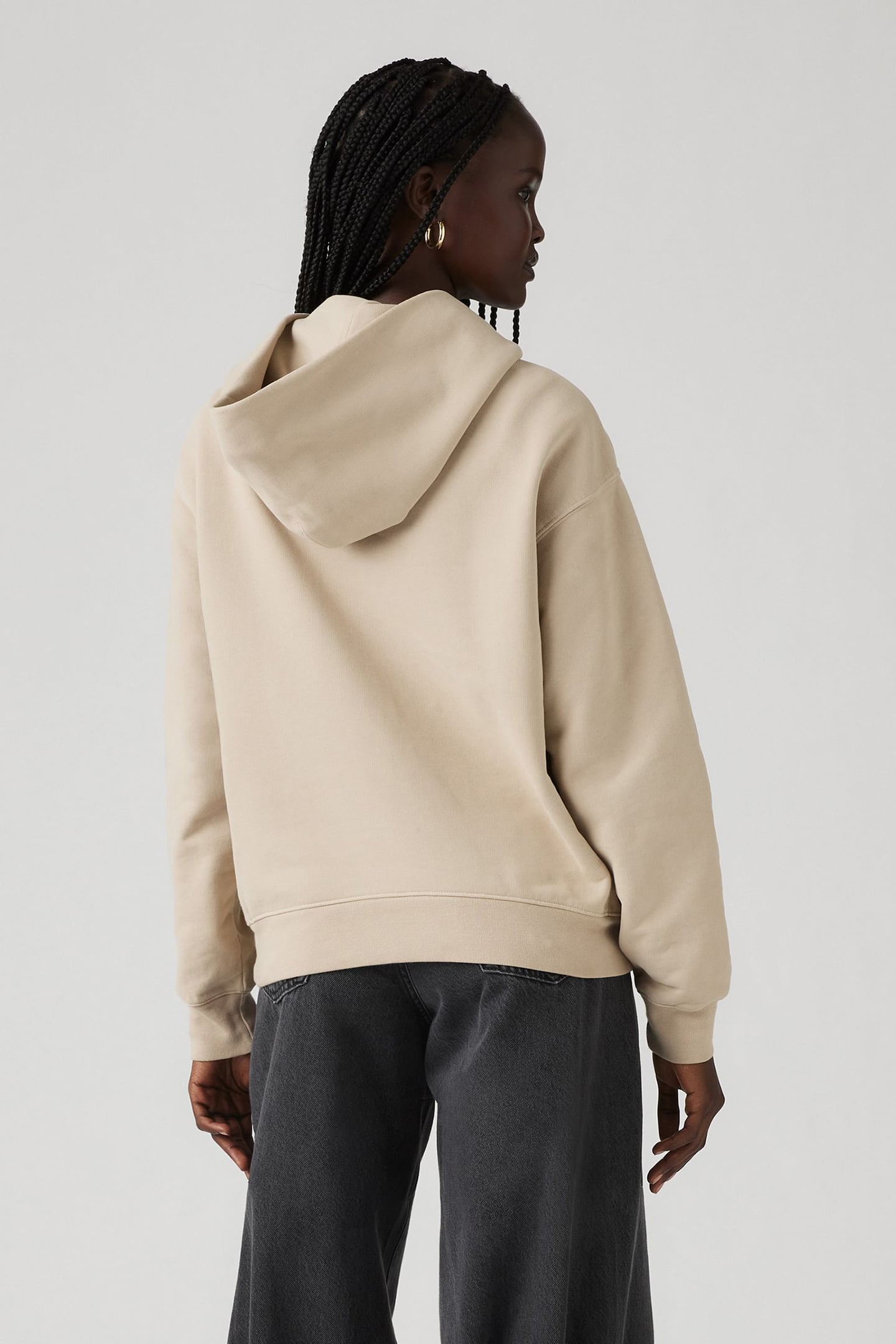 HERITAGE HOODIE H125 GARMENT DYE WHITE 2