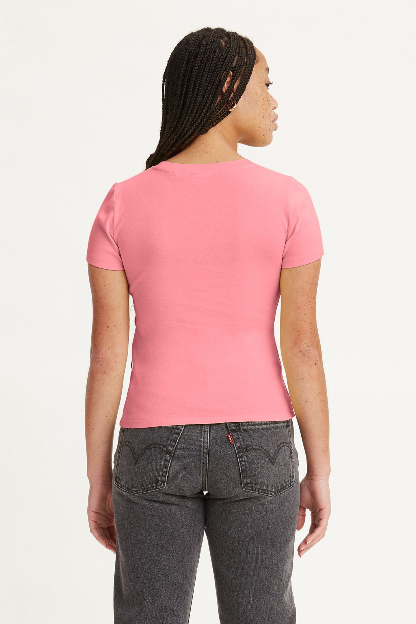 SS RIB BABY TEE TAMELESS ROSE 2