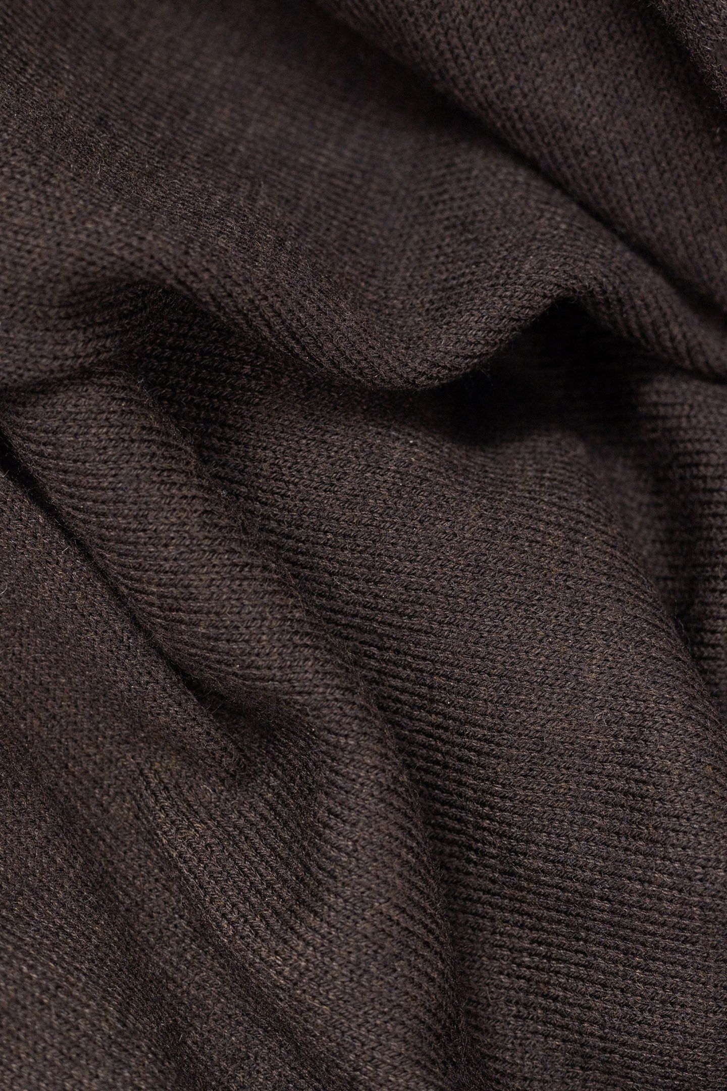 BROWN INTERLOCK POLO SHIRT 7