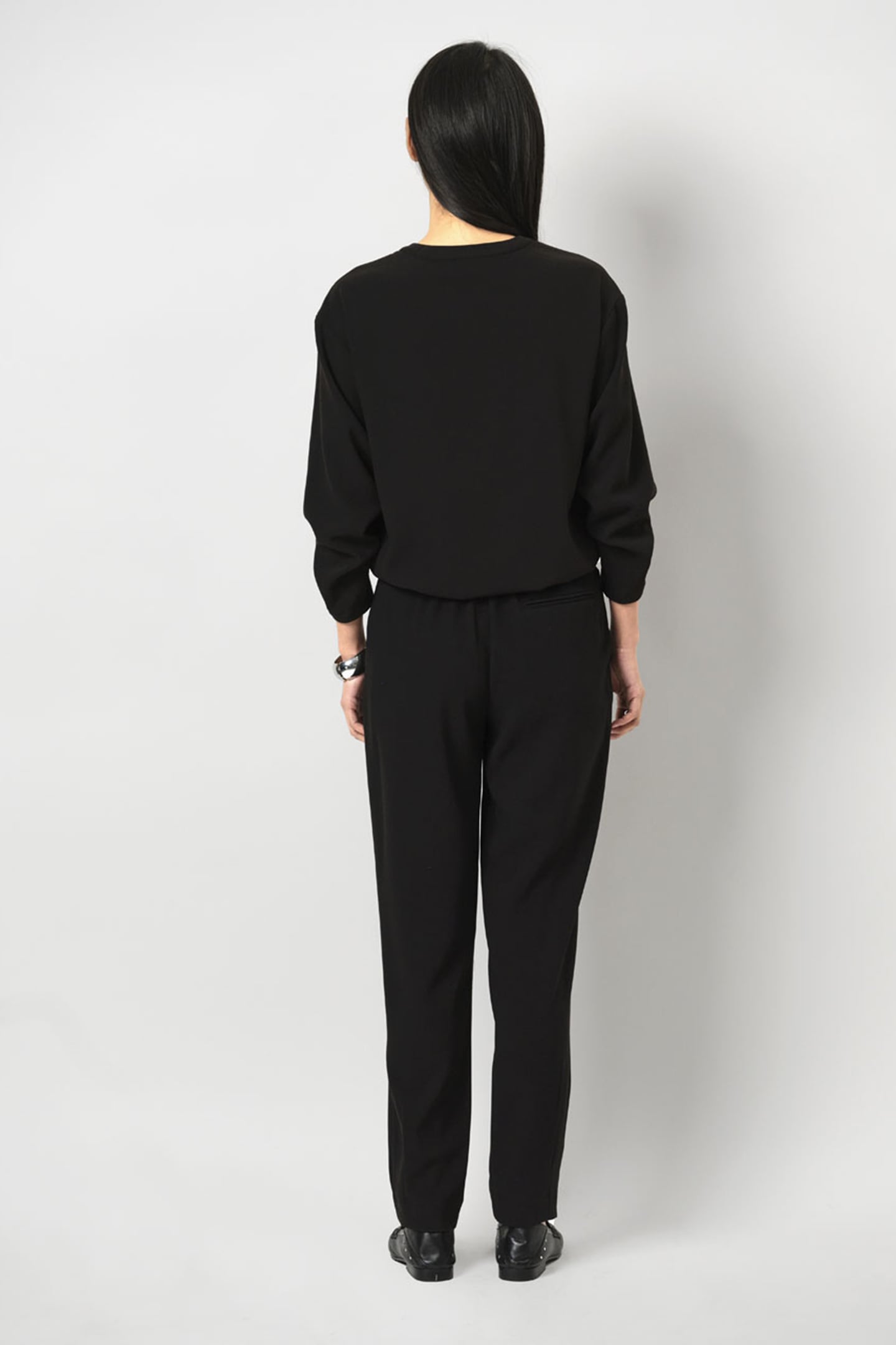 THORN DRAWSTRING CORD TOP RAVEN 2
