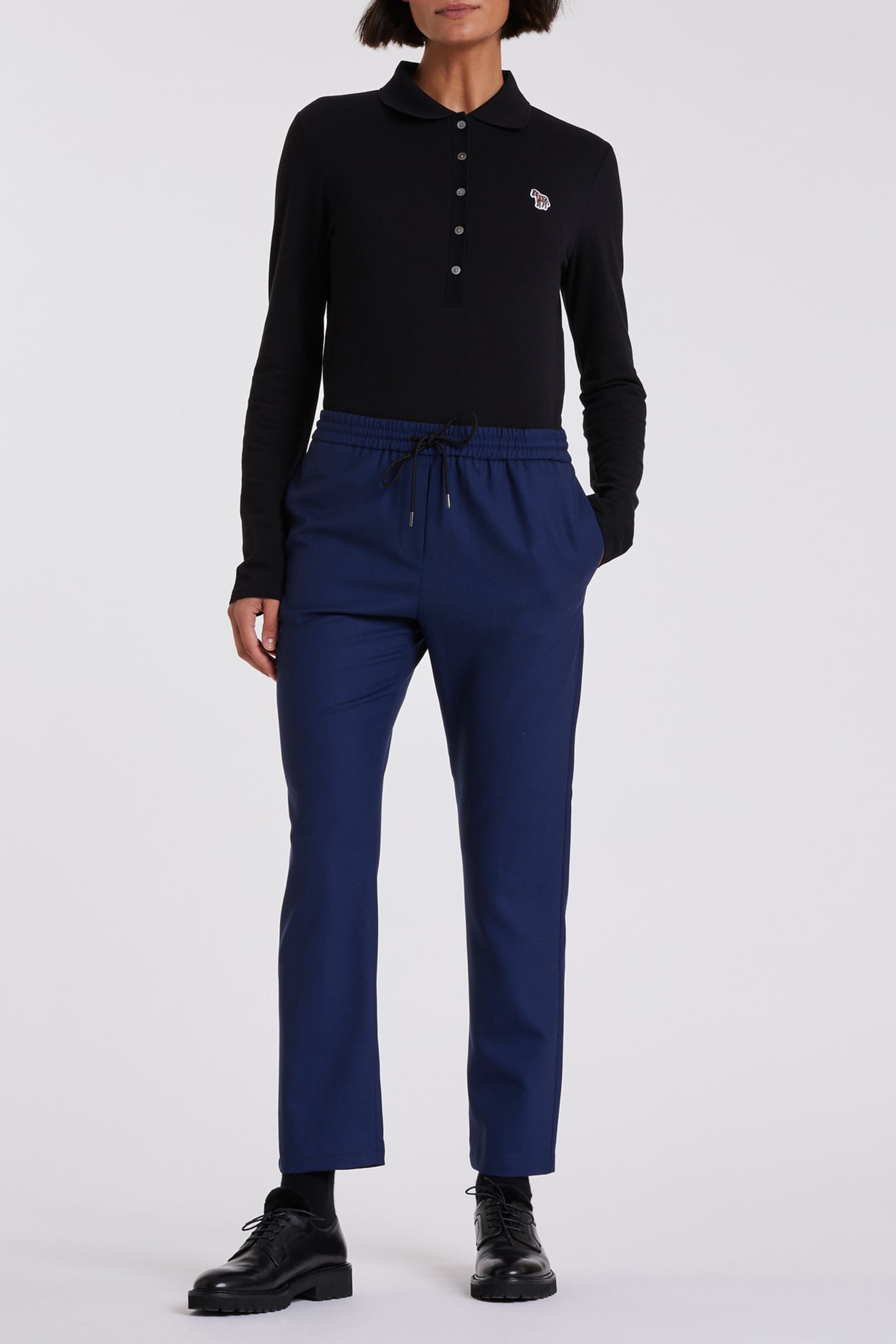 WOMENS TROUSERS VERY DARK NAVY 3