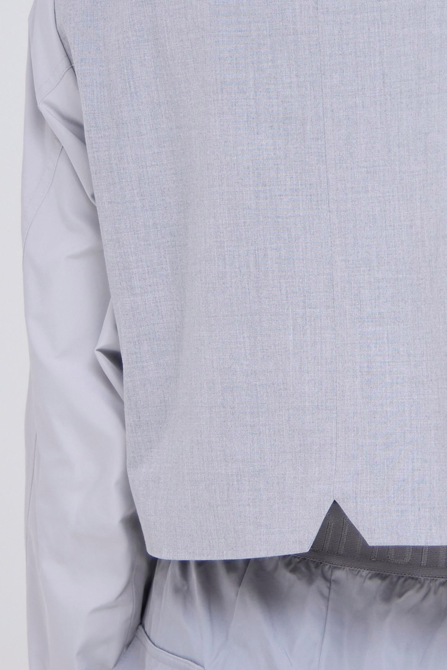 BLAZER SHORT VISCOSE BLEND STRETCH GREYS 5