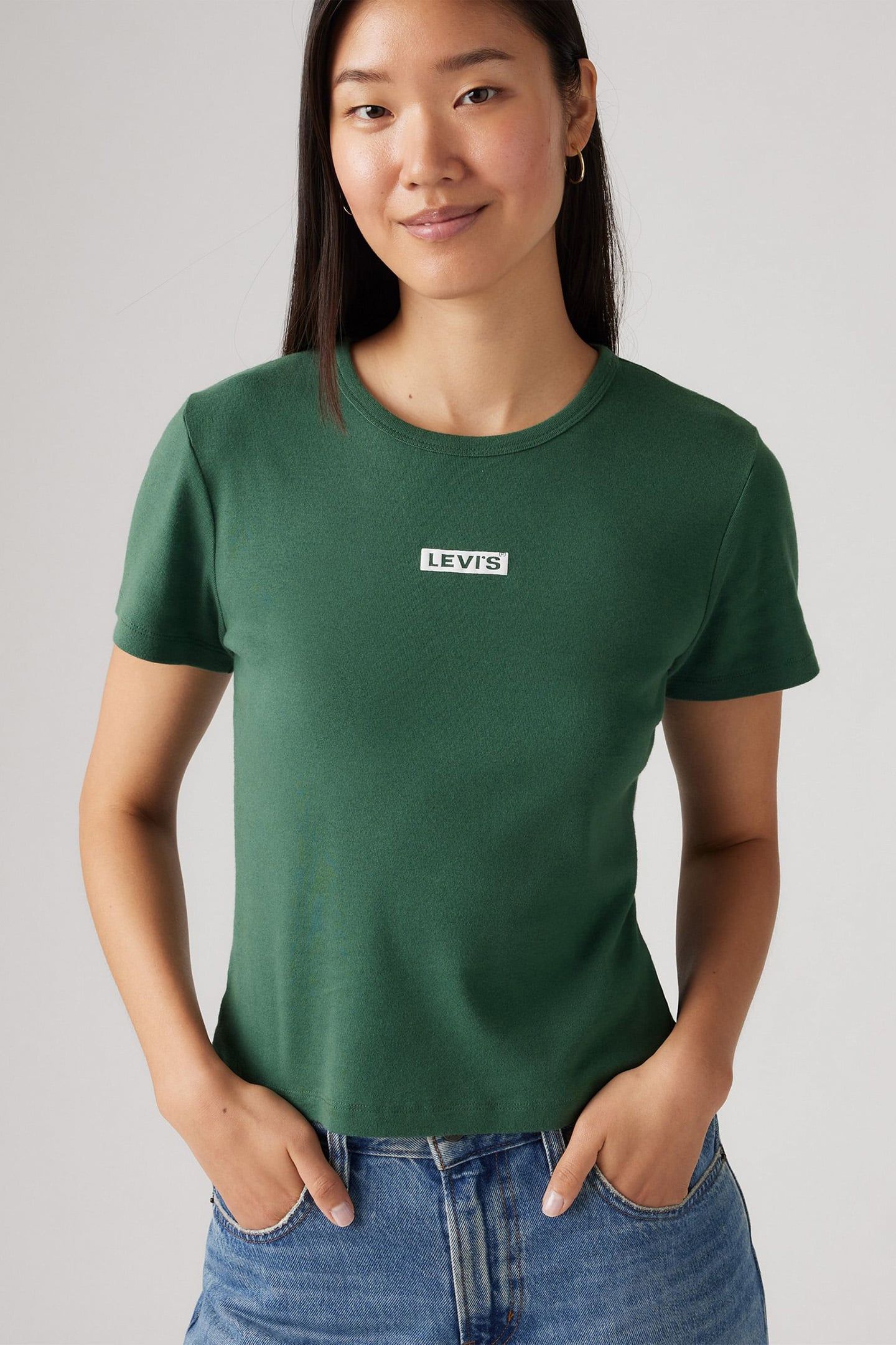 GRAPHIC RICKIE T BOX TAB JUNGLE GREEN 4