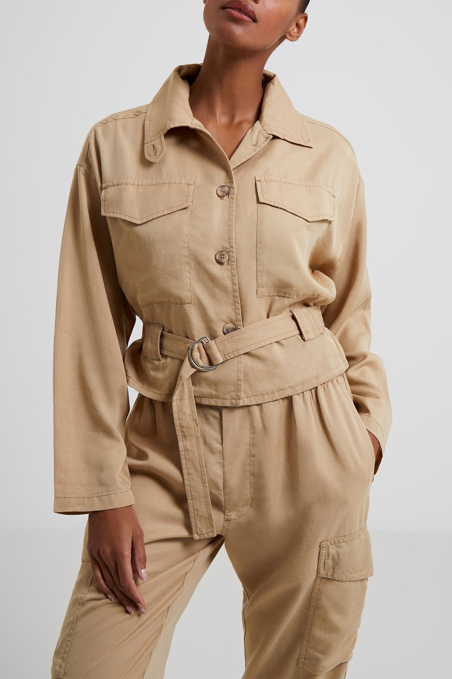 ELKIE TWILL COMBAT JACKET INCENSE 1
