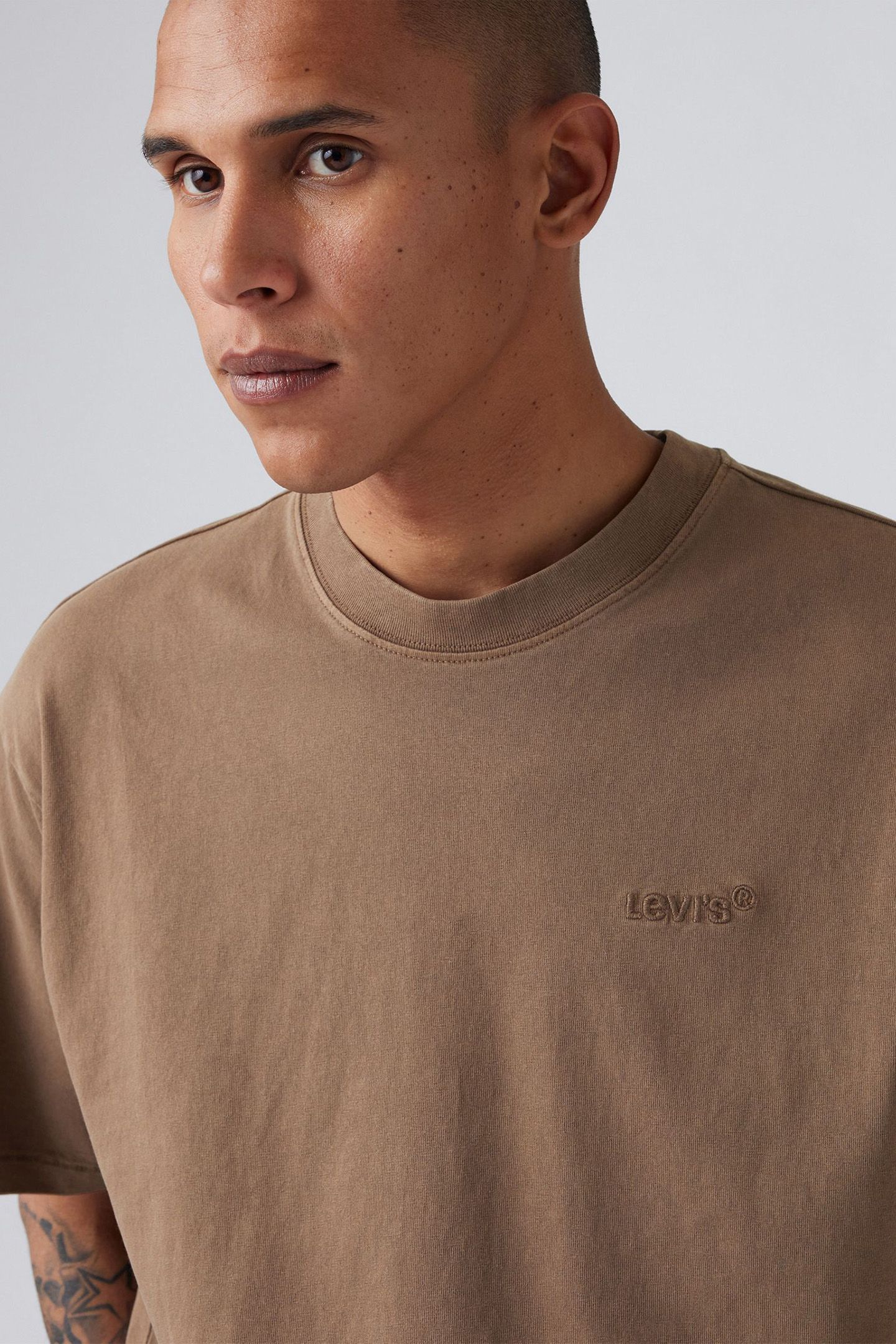 RED TAB VINTAGE TEE GARMENT DYE RAIN DRUM 5