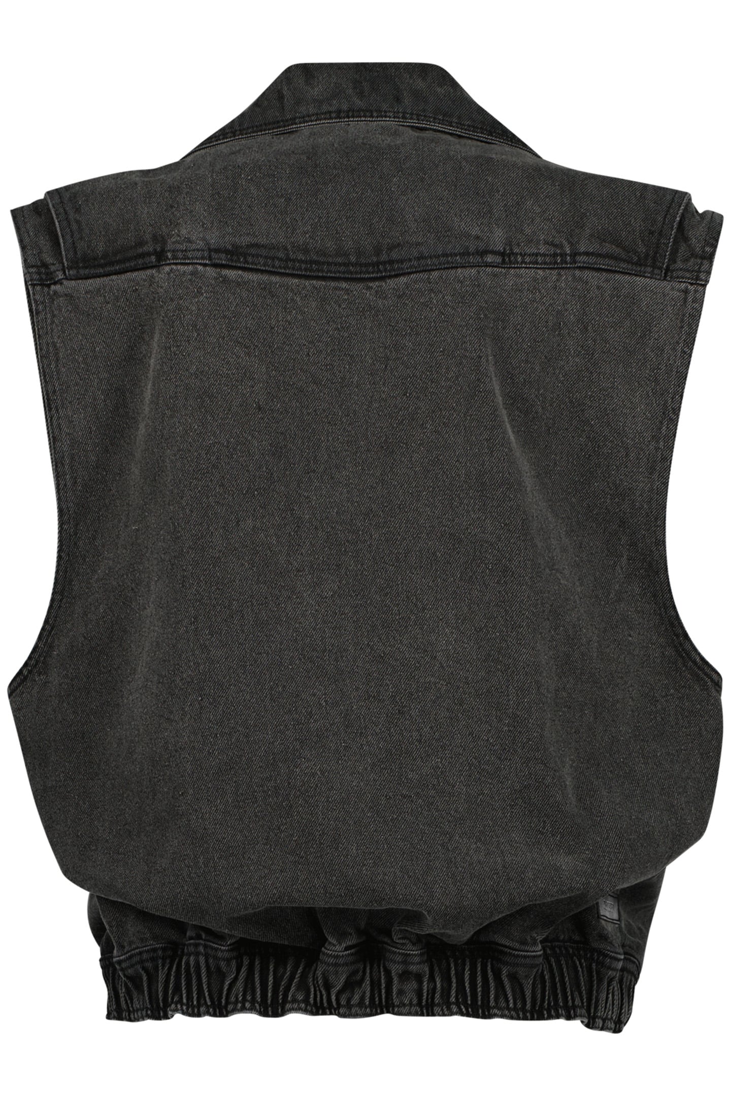 STAR GILET DARK GREY STONE 2