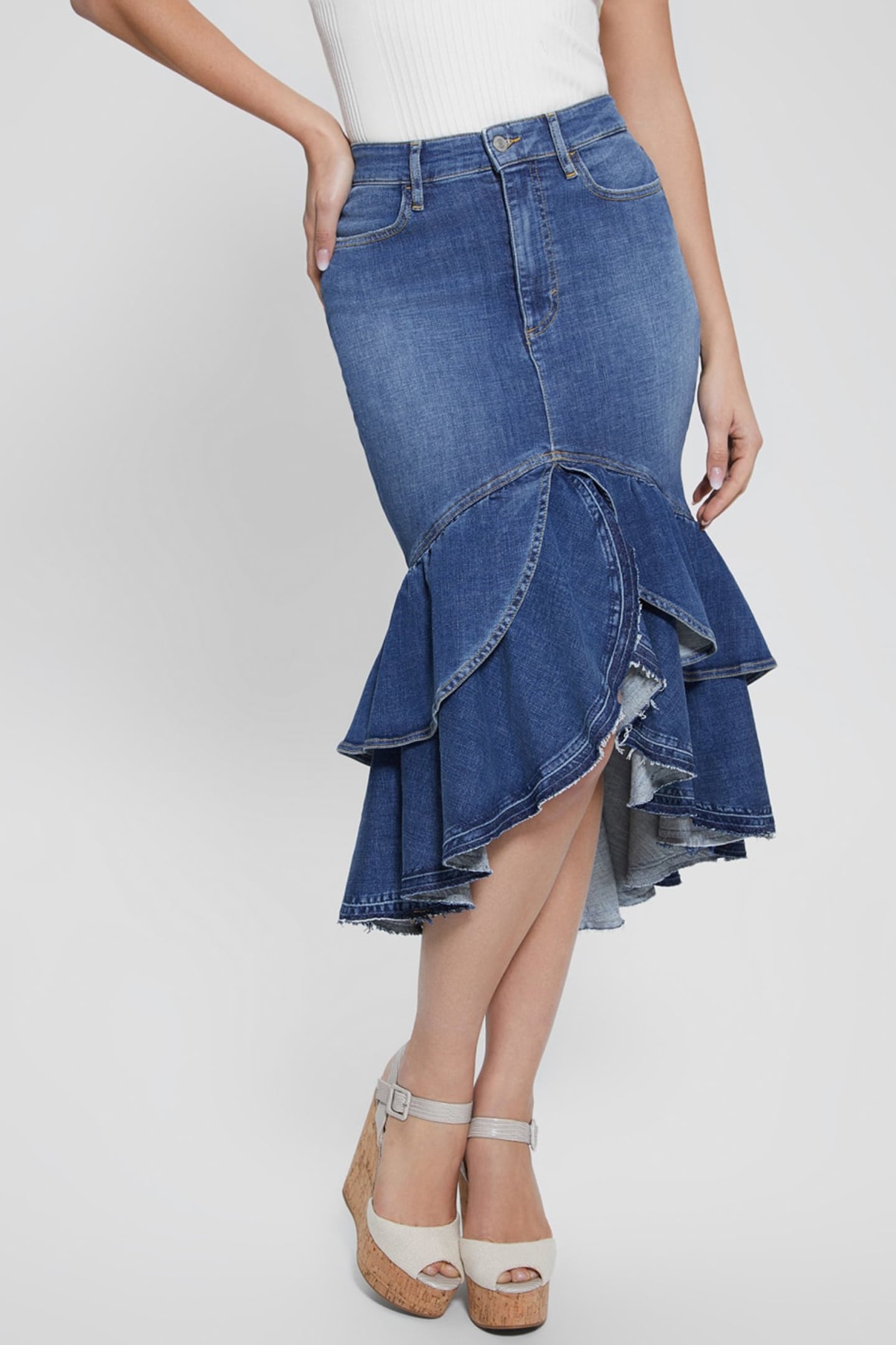 GUESS ECO MARINA SKIRT LADY CONCH 1