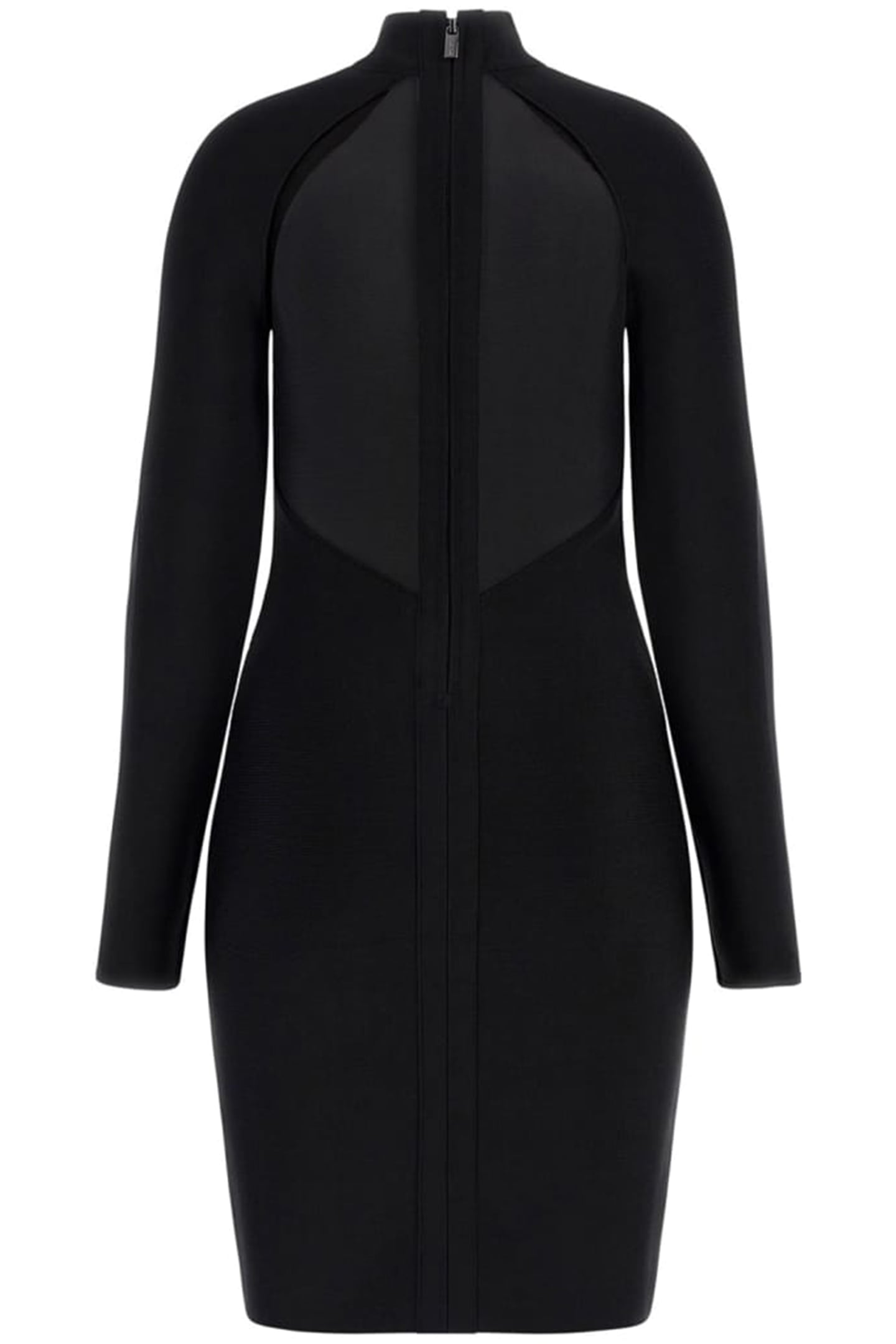 MARCIANO BY GUESS MOTION LS BANDAGE DR JET BLACK 5