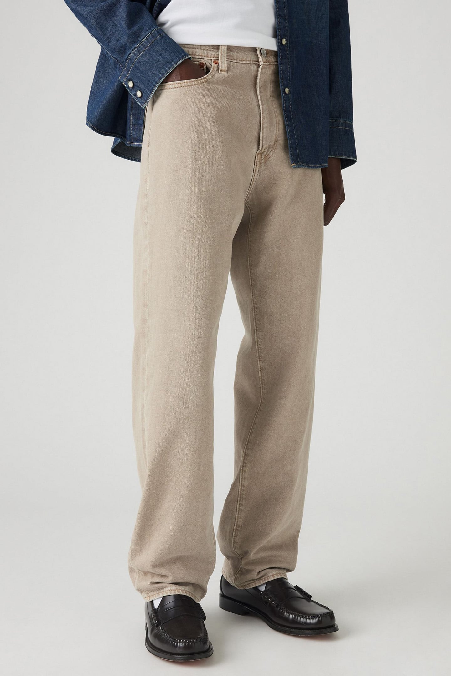 568 LOOSE STRAIGHT VINTAGE KHAKI GD LTW 1