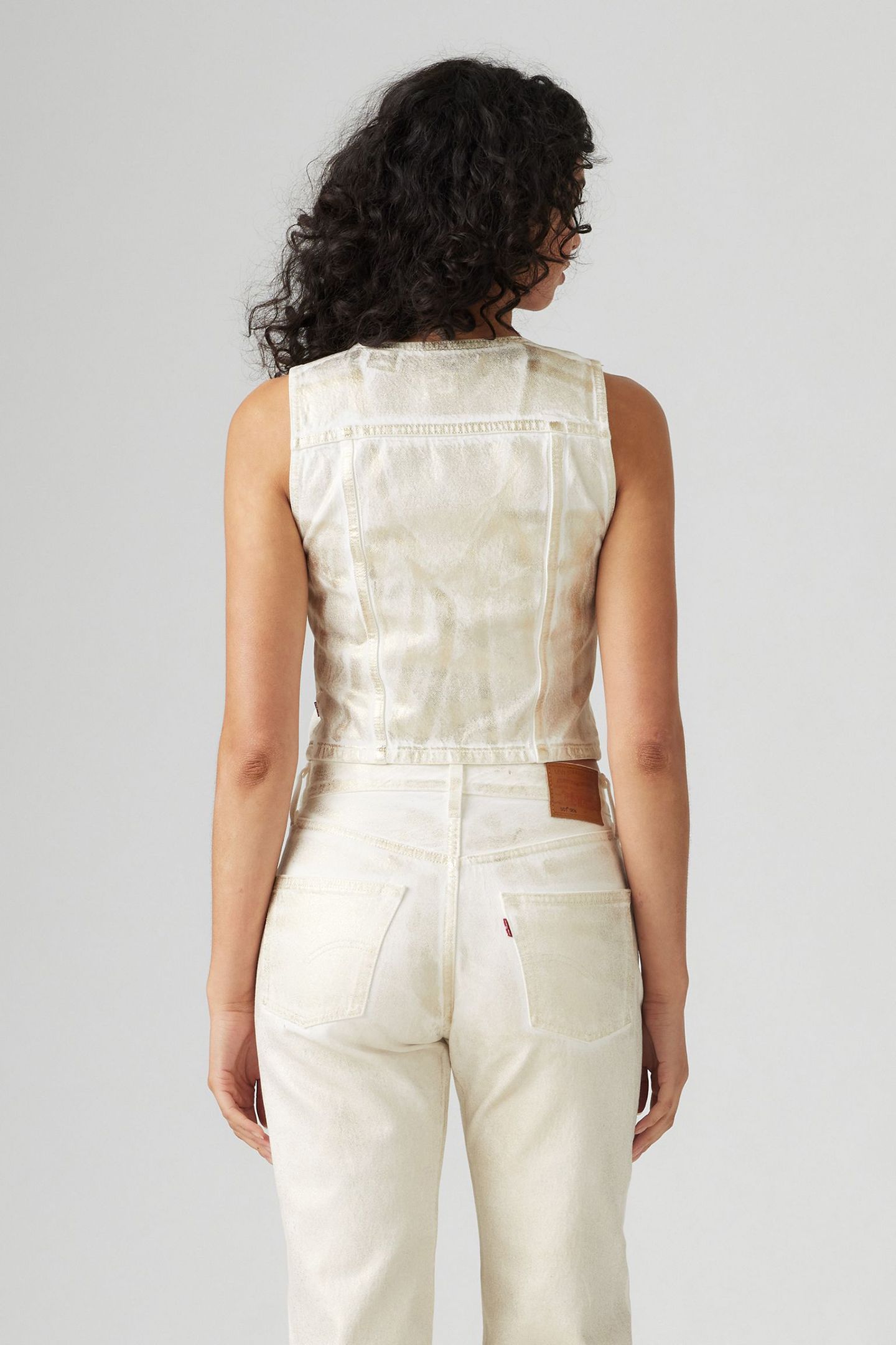 BELLA DENIM CORSET LUMINARY VEST 2