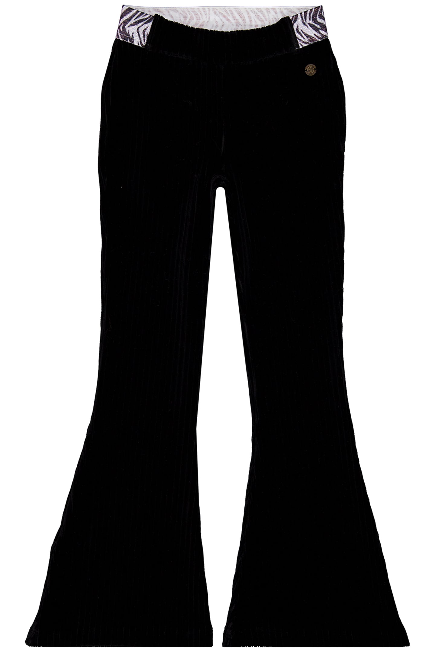 GIRL'S SILKE PANTS DEEP BLACK 1