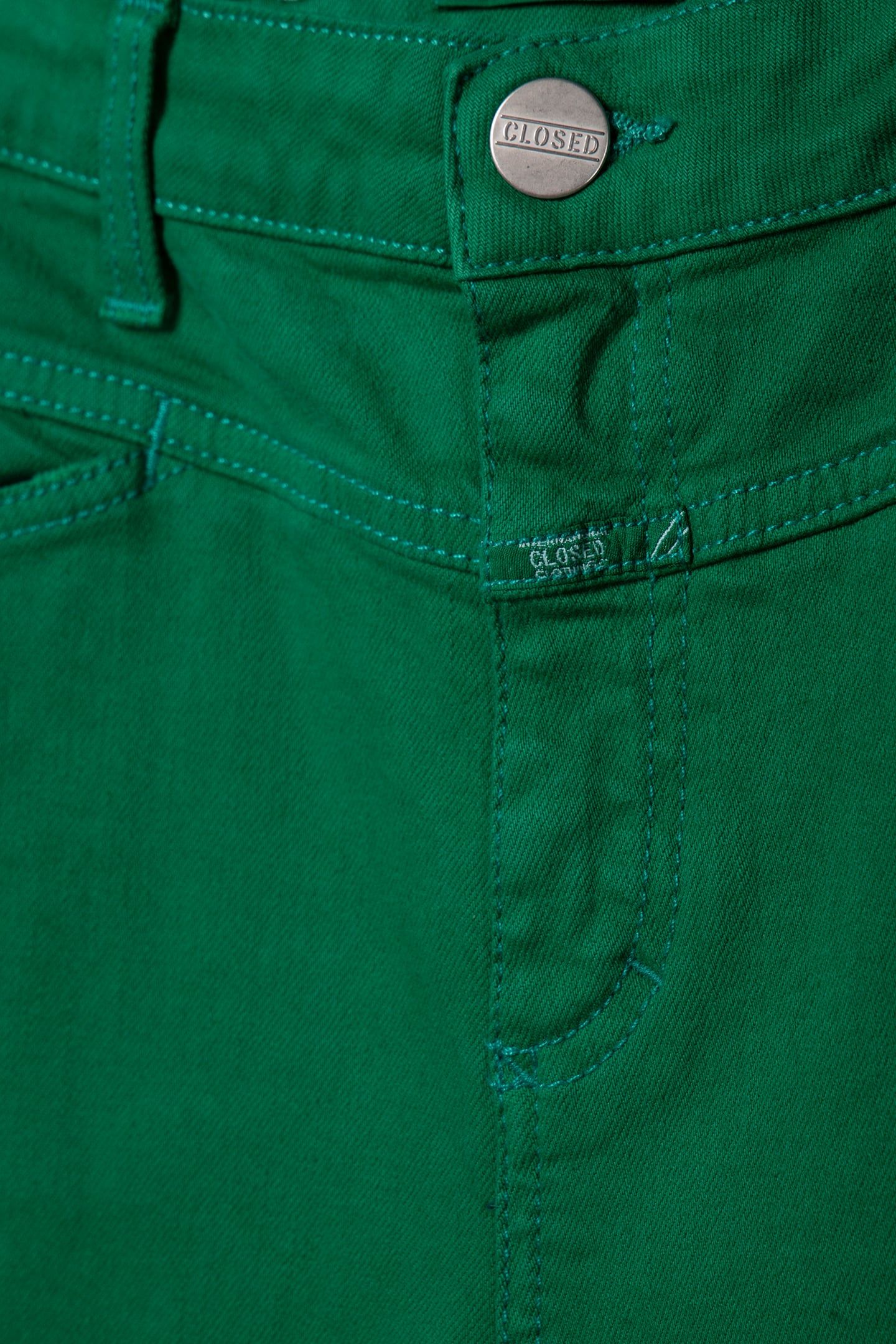 SKINNY PUSHER JEANS GREEN PATINA 4