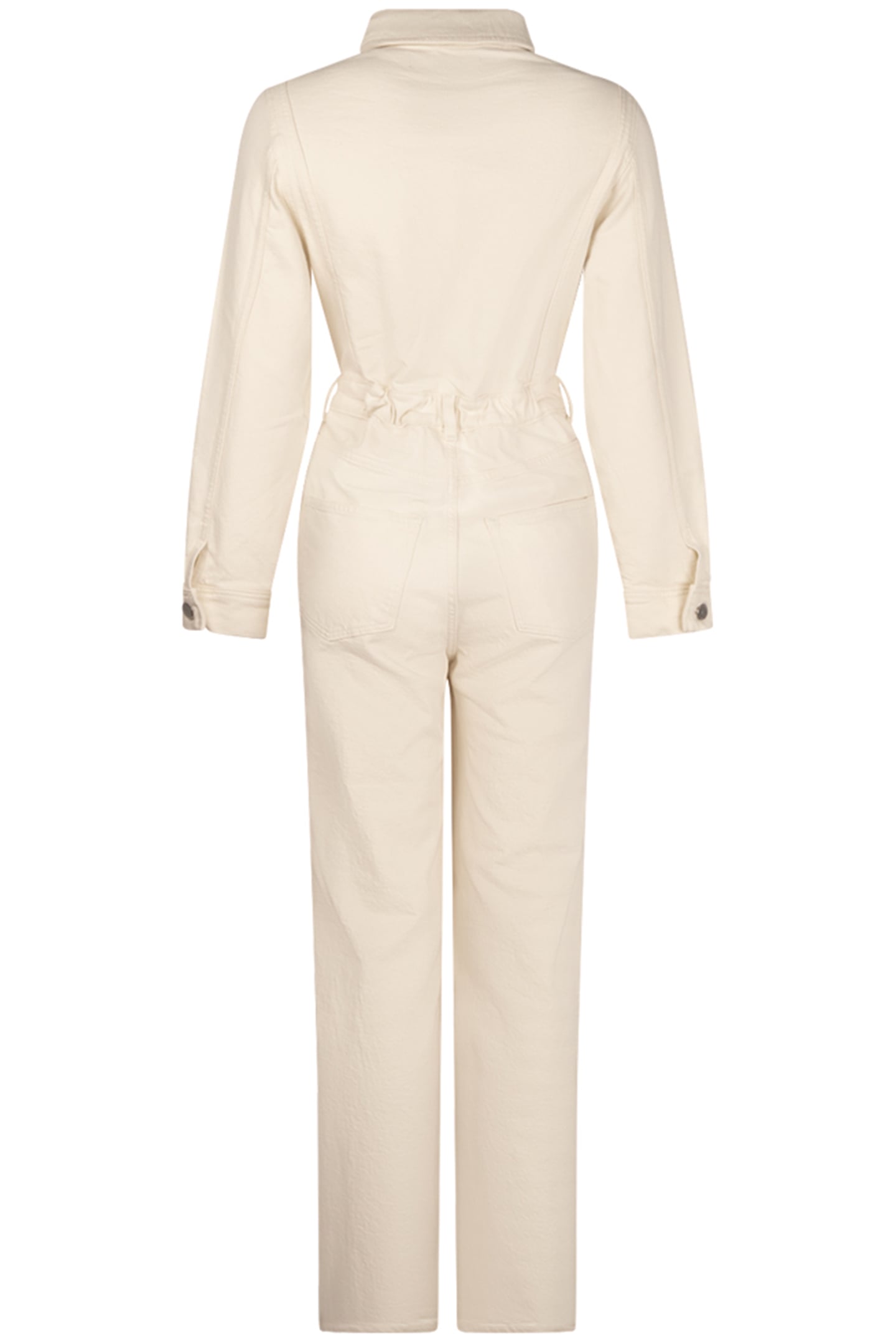 LAUREN DENIM JUMPSUIT LONG SLEEVE NATURAL DENIM 2