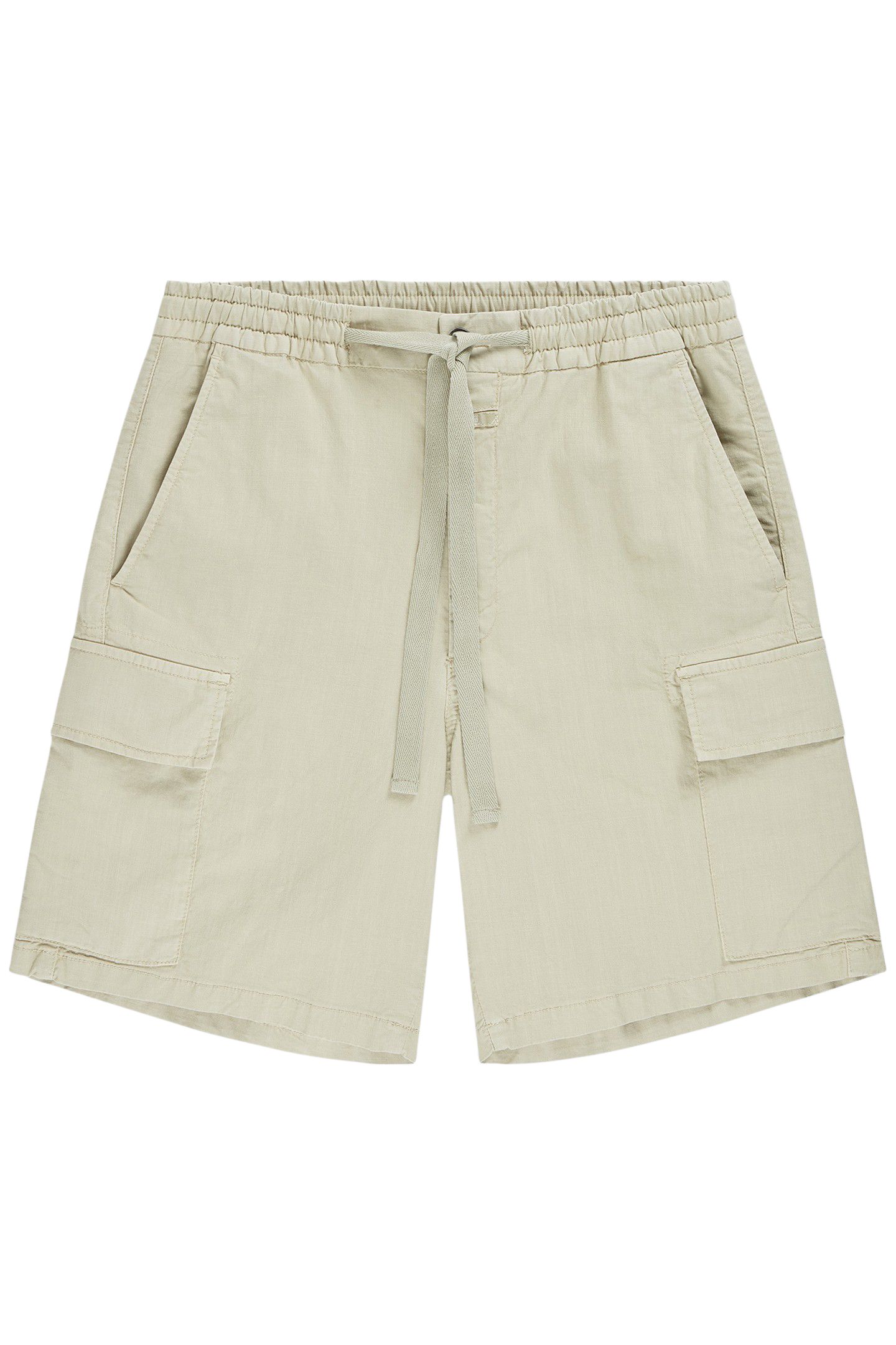 DRAWSTRING CARGO SHORTS SHORTS LIGHT MOSS GREEN 4