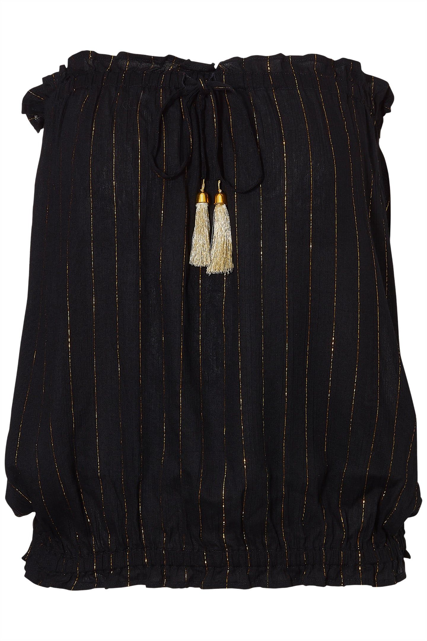 BW TOP TANK TOP VICTORIA ST. TROPEZ BLACK 1