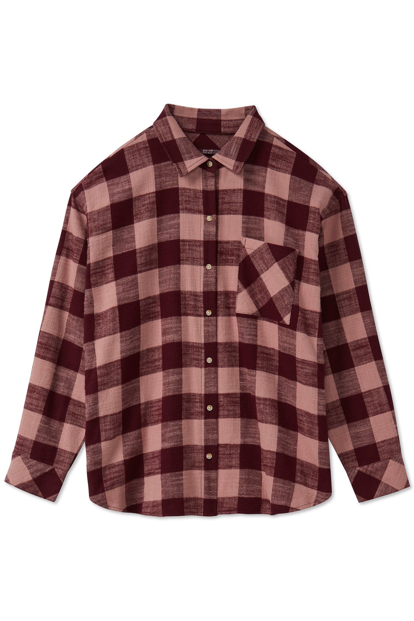 OVERSIZED SHIRT WINETASTING BUFFALO CHECK 4