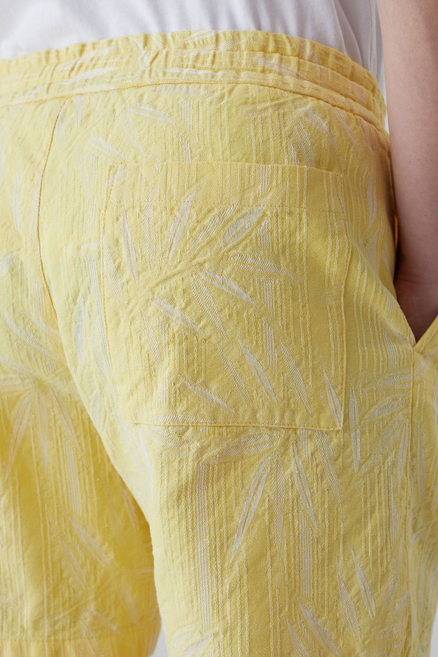 DRAWSTRING SHORTS SHORTS YELLOW ORCHID 7