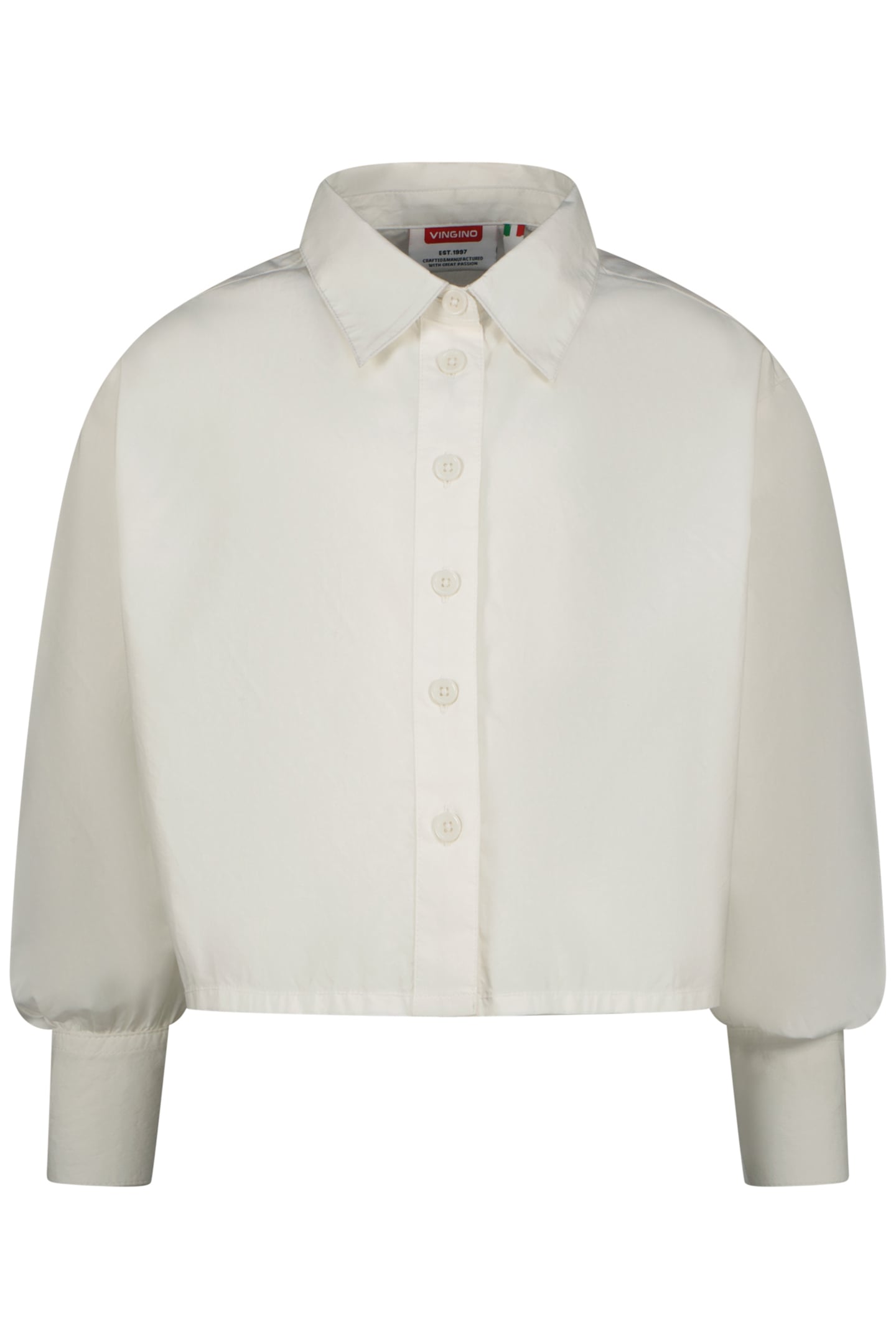 GIRL'S LIVIA BLOUSE REAL WHITE 1