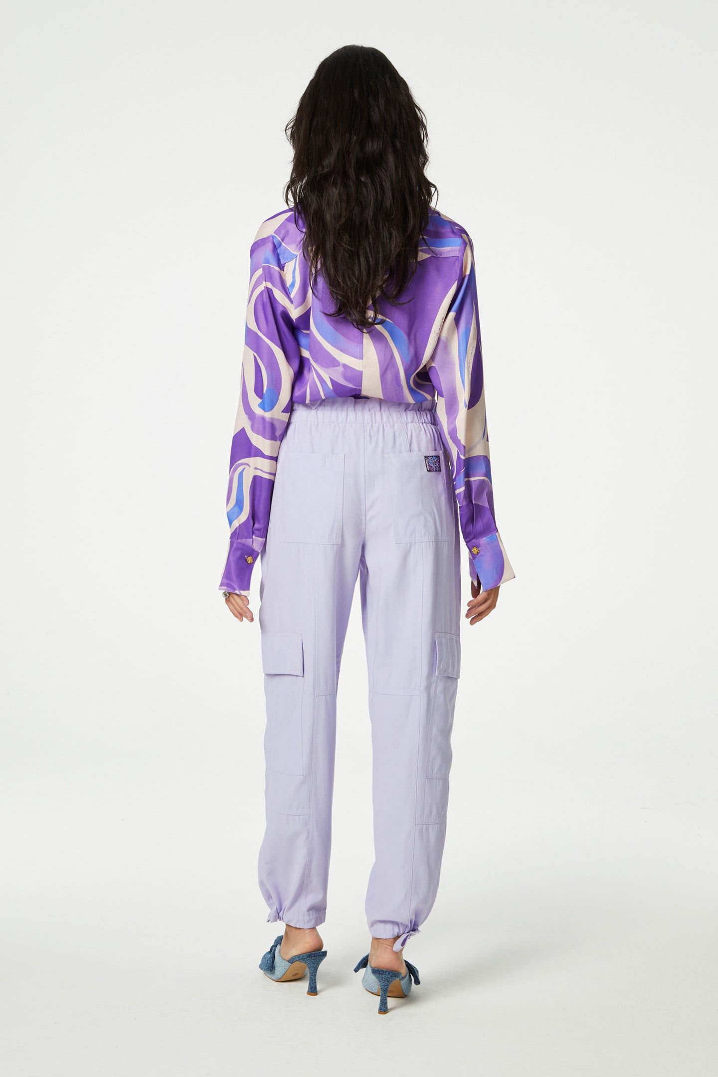 JENNIFER TROUSERS FADED LILA 2