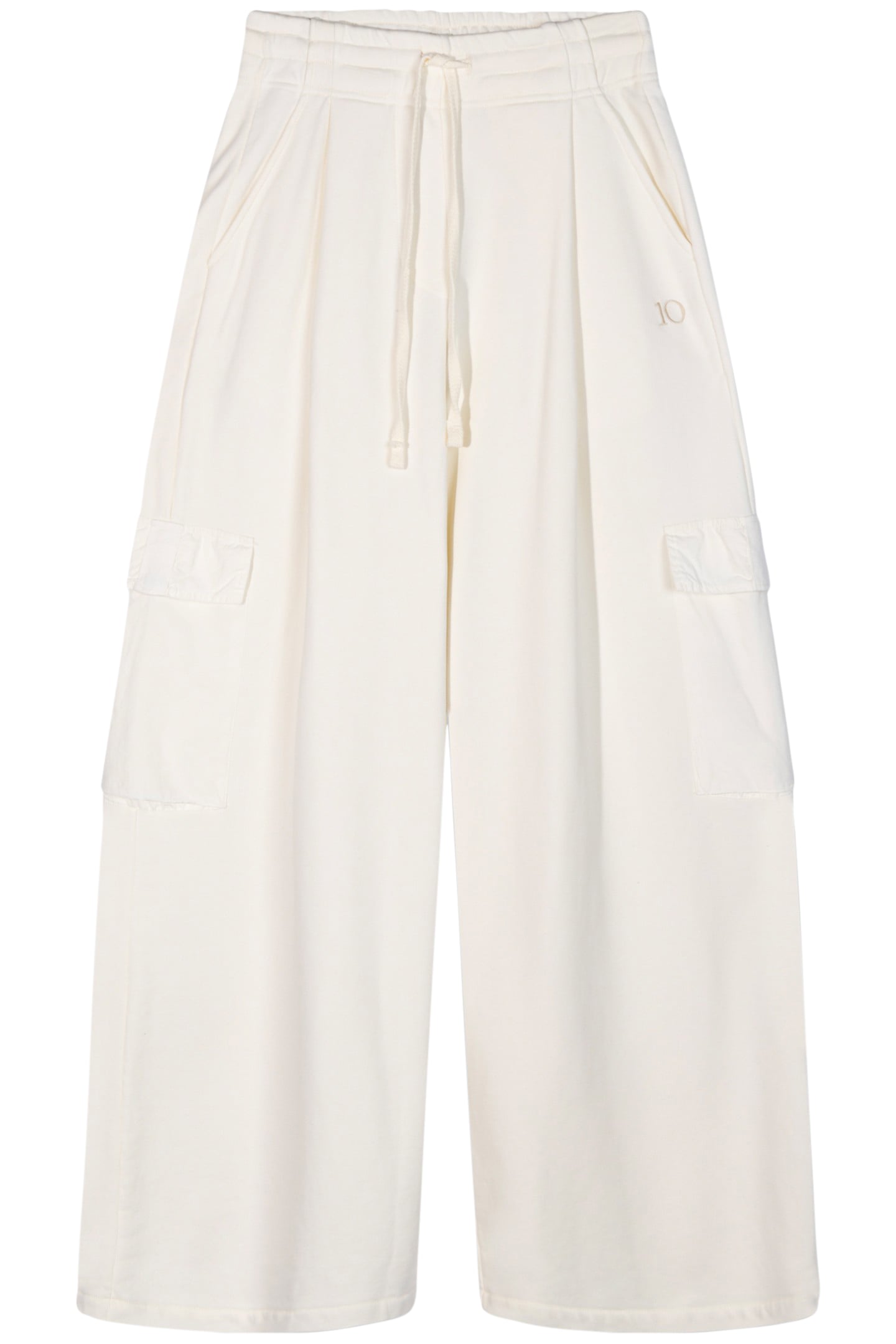 WIDE LEG CARGO PANTS LIGHT NATURAL 4