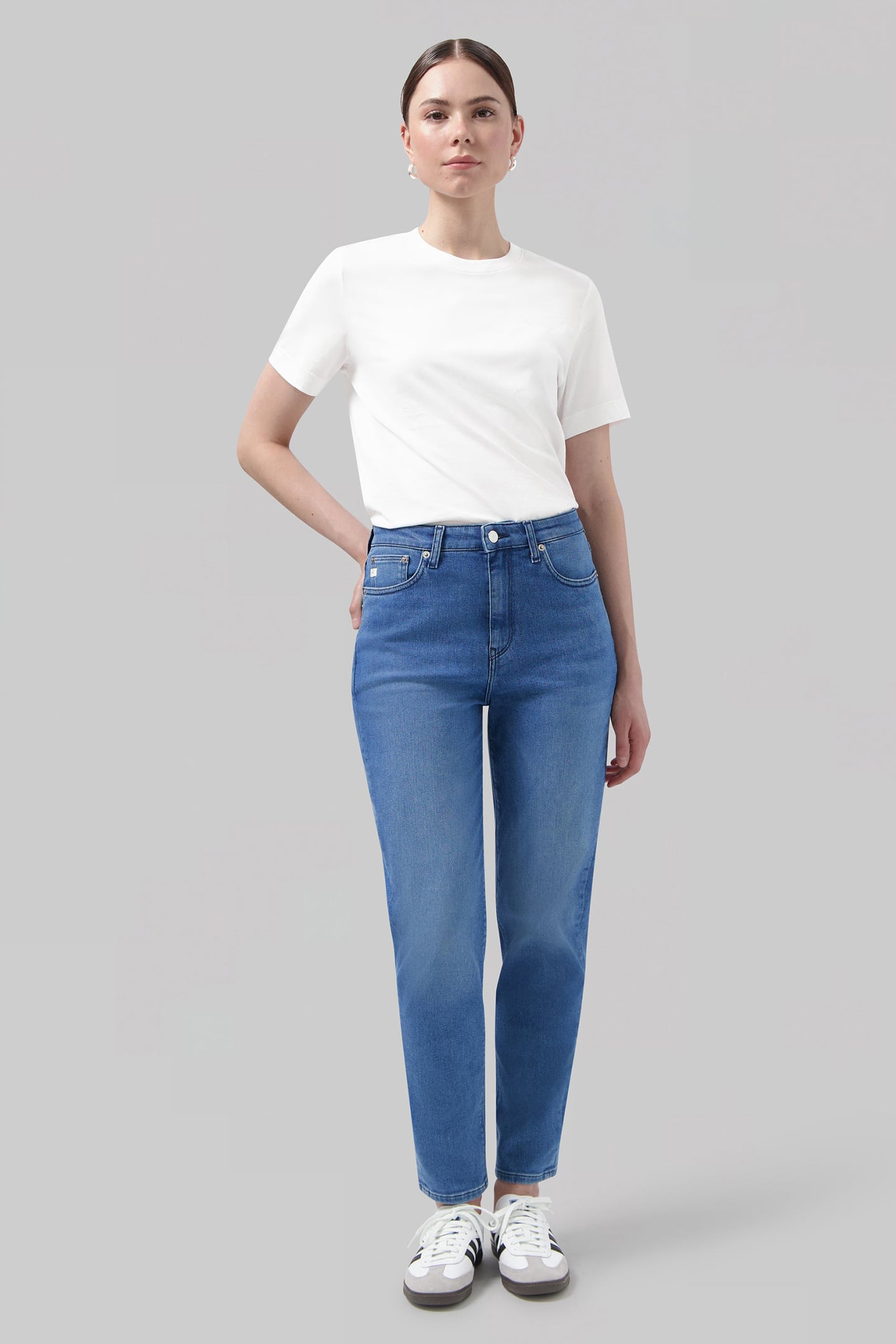 MAMS STRETCH TAPERED - AUTHENTIC INDIGO AUTHENTIC INDIGO 3