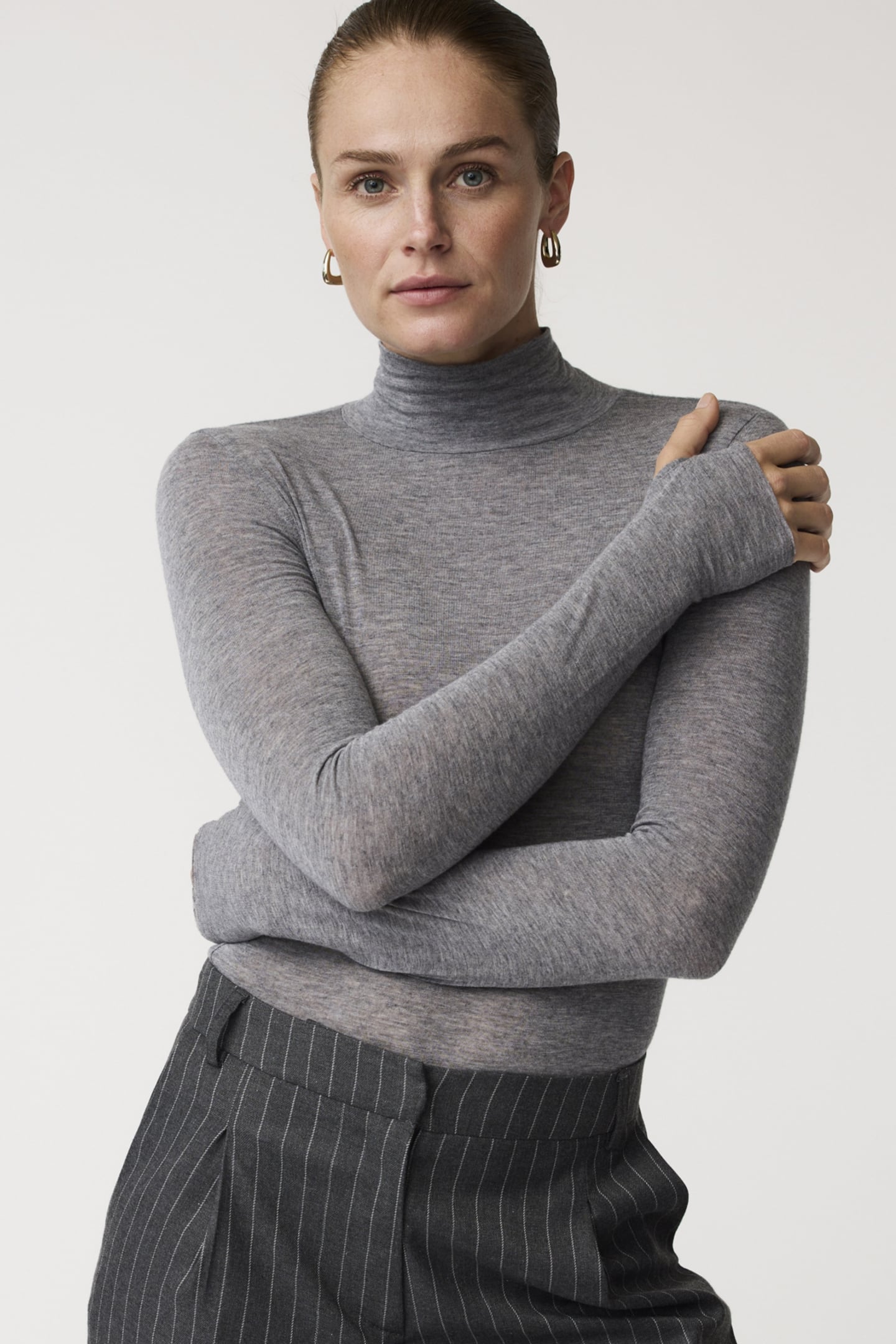 ASH TOP GREY MELANGE 1