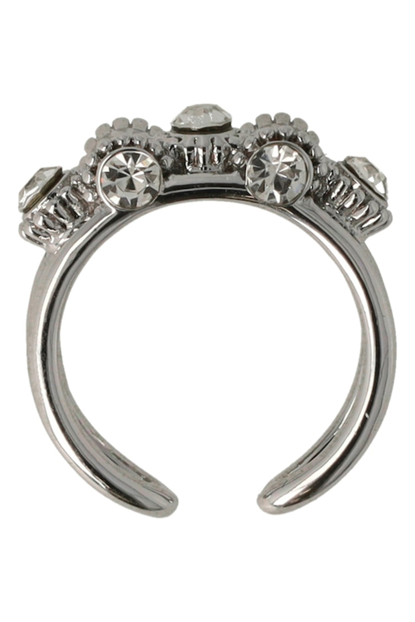 OTAZU VINTAGE BARREL RING - RHODIUM 3