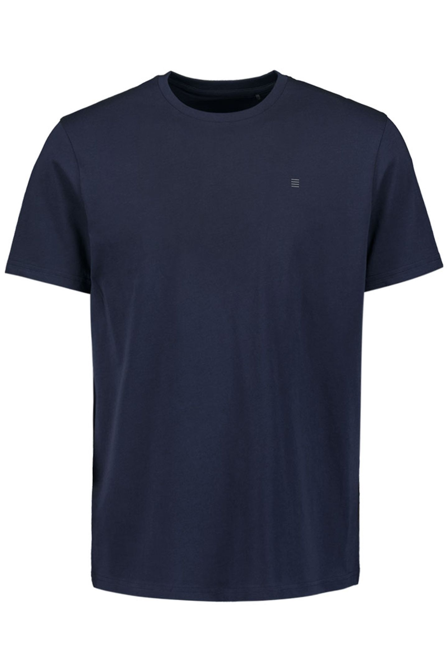 T-SHIRT CREWNECK SOLID BASIC BLUEBERRY 4