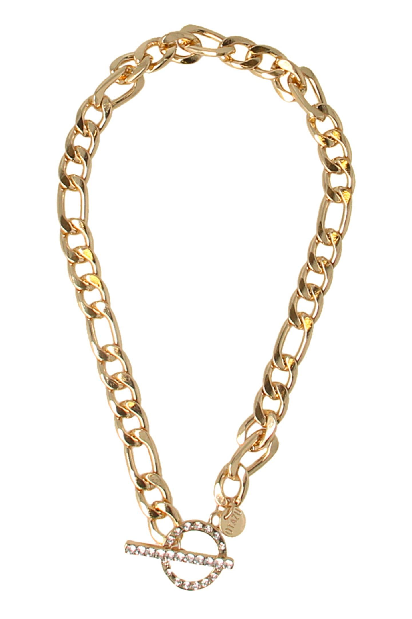 CRYSTAL LOCK NECKLACE 1
