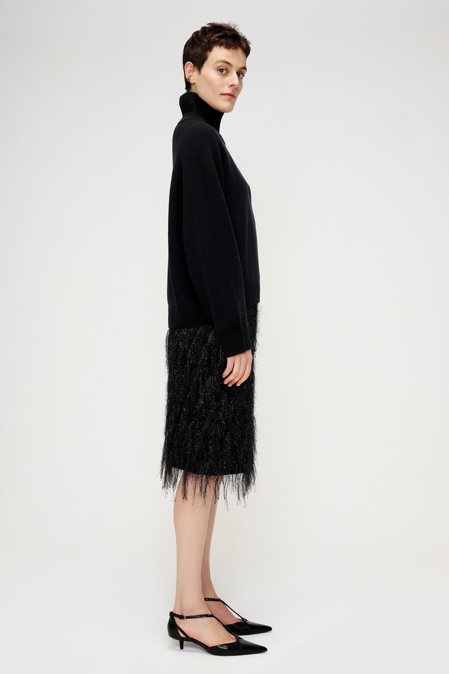 FIL COUPE SKIRT BLACK 2